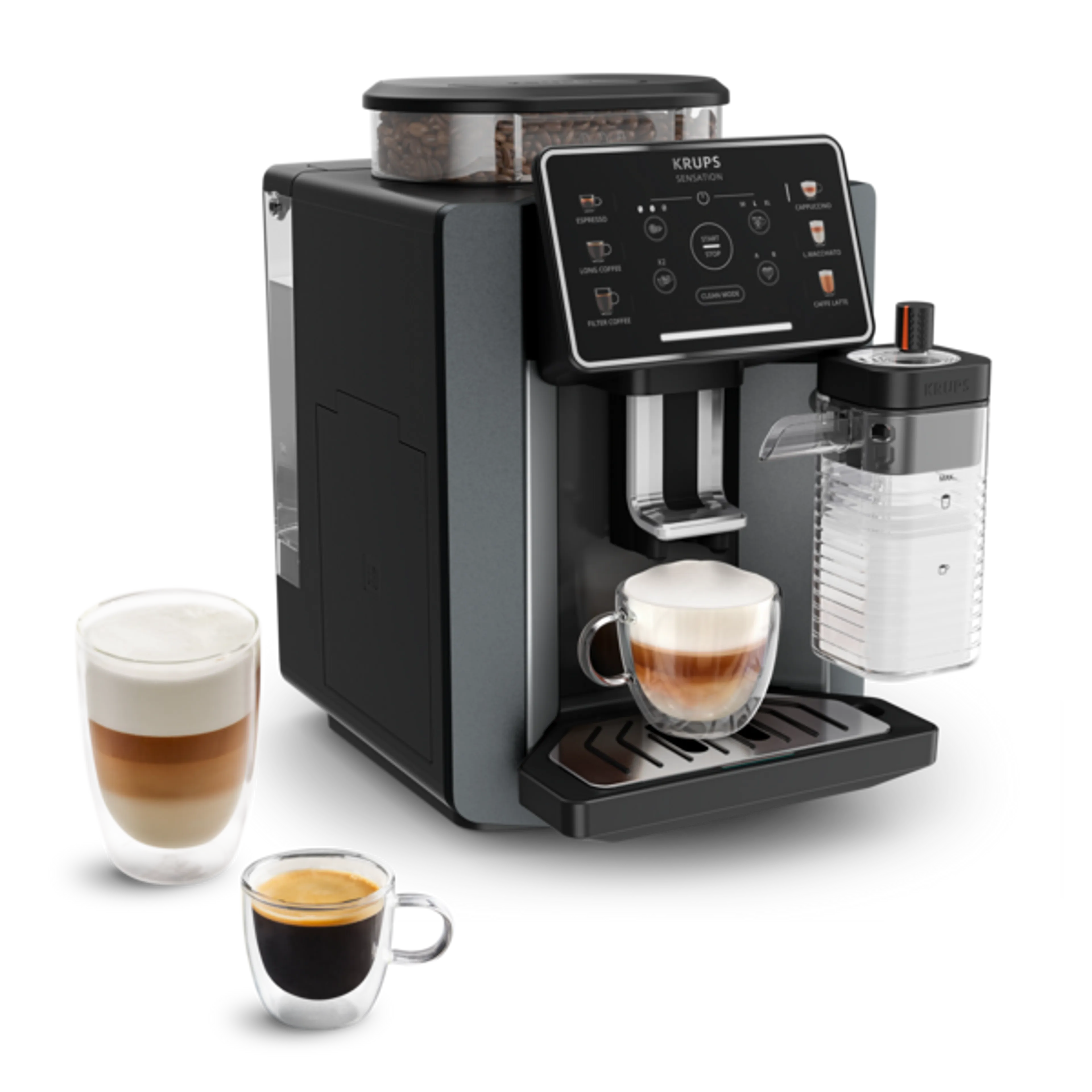 Krups Volautomatische Espressomachine EA912B10 MILK image