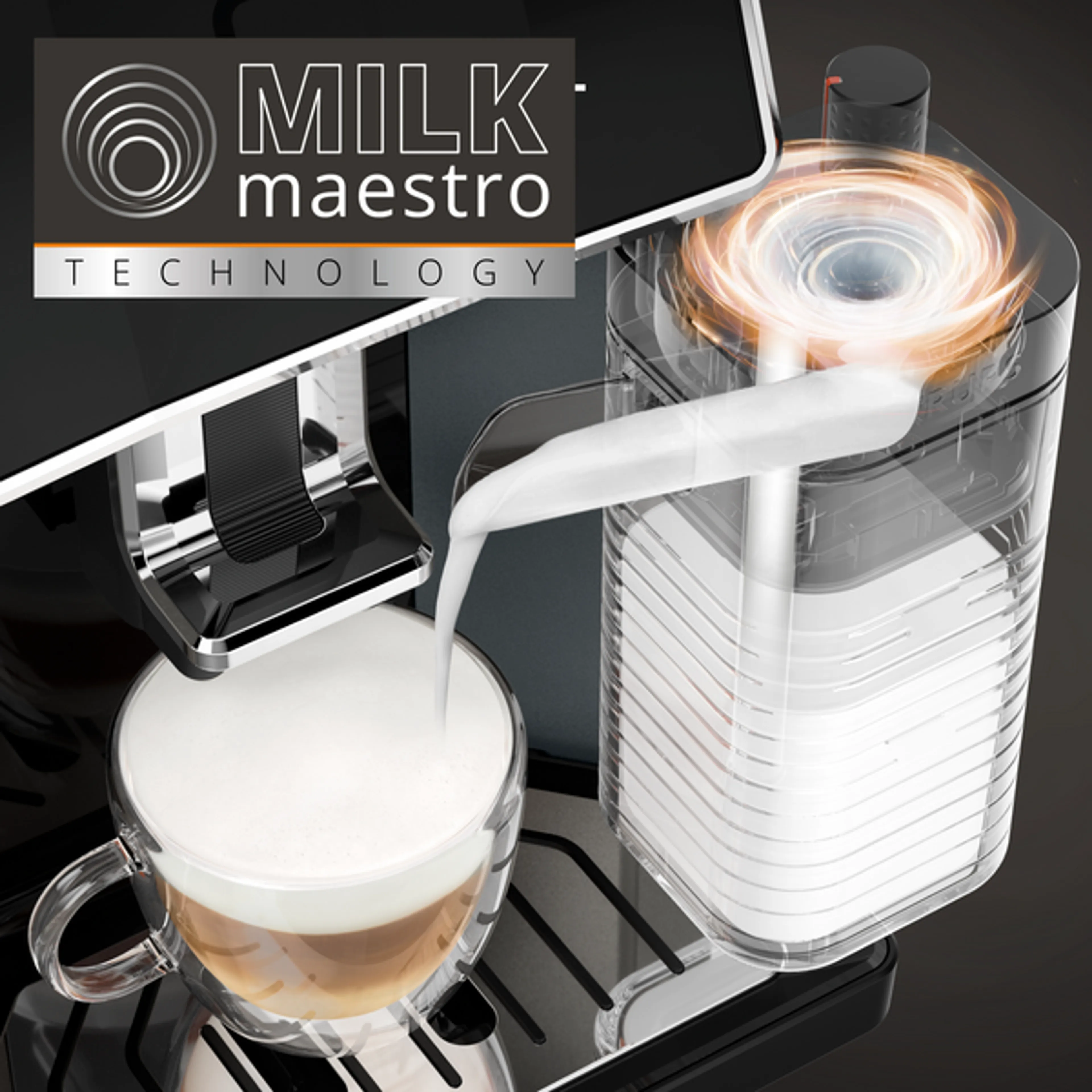 Krups Volautomatische Espressomachine EA912B10 MILK image