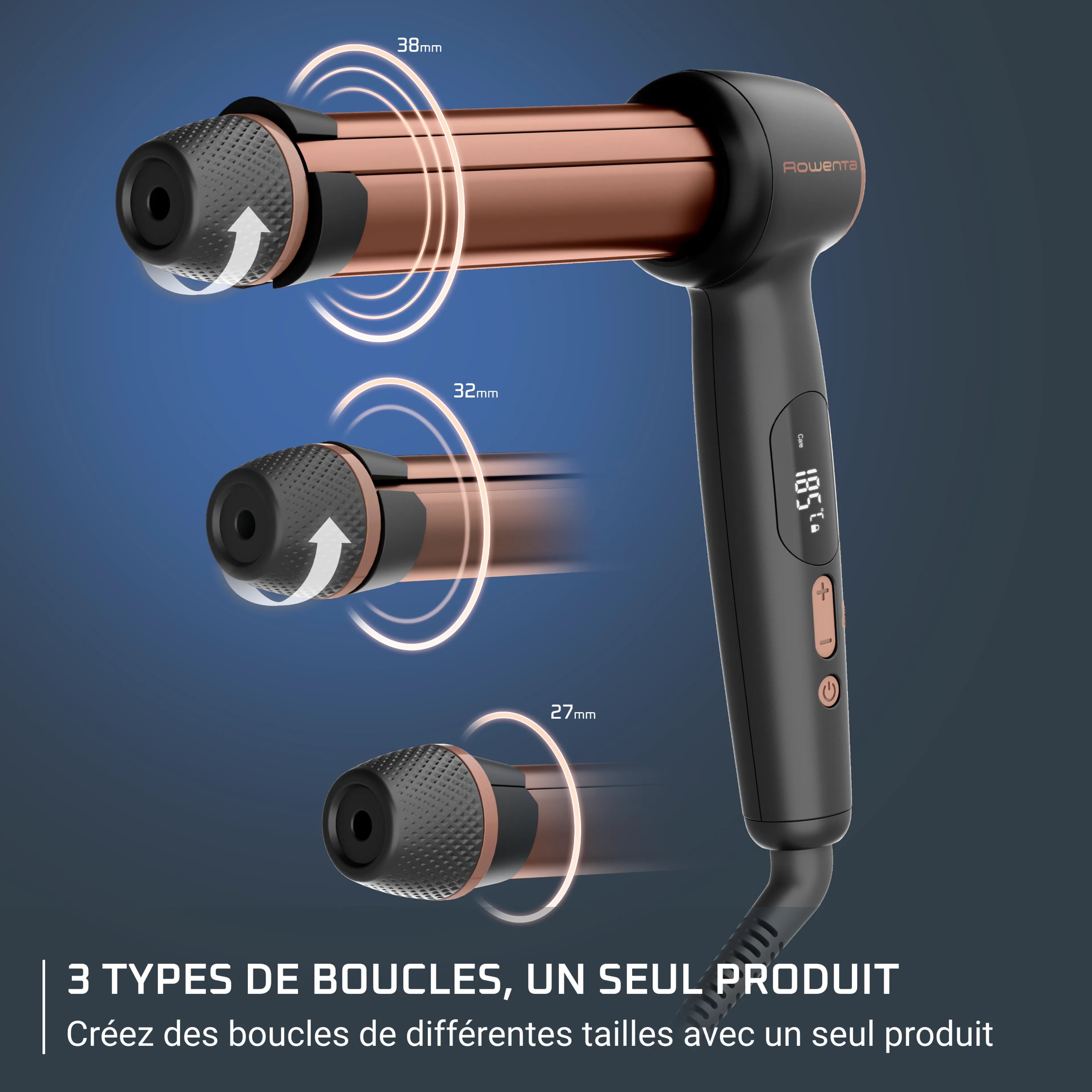 Rowenta Fer à boucler Twist Curl CF4620 image
