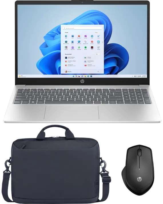 Portable 15-fd0143nb + souris sans fil + sac