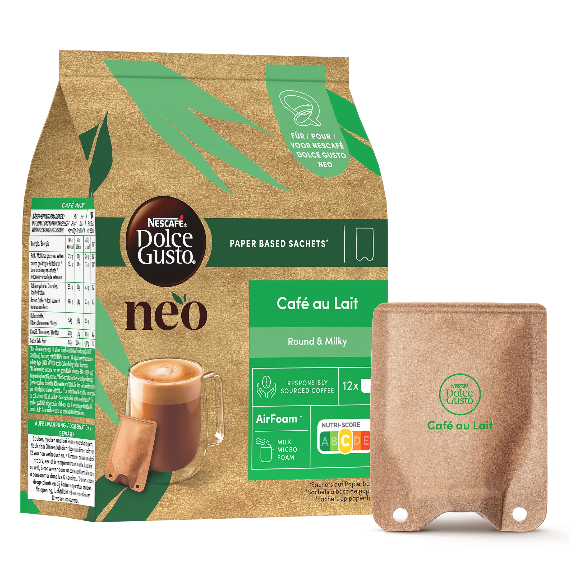 Dolce Gusto NEO - Café au Lait - 12 sachets image