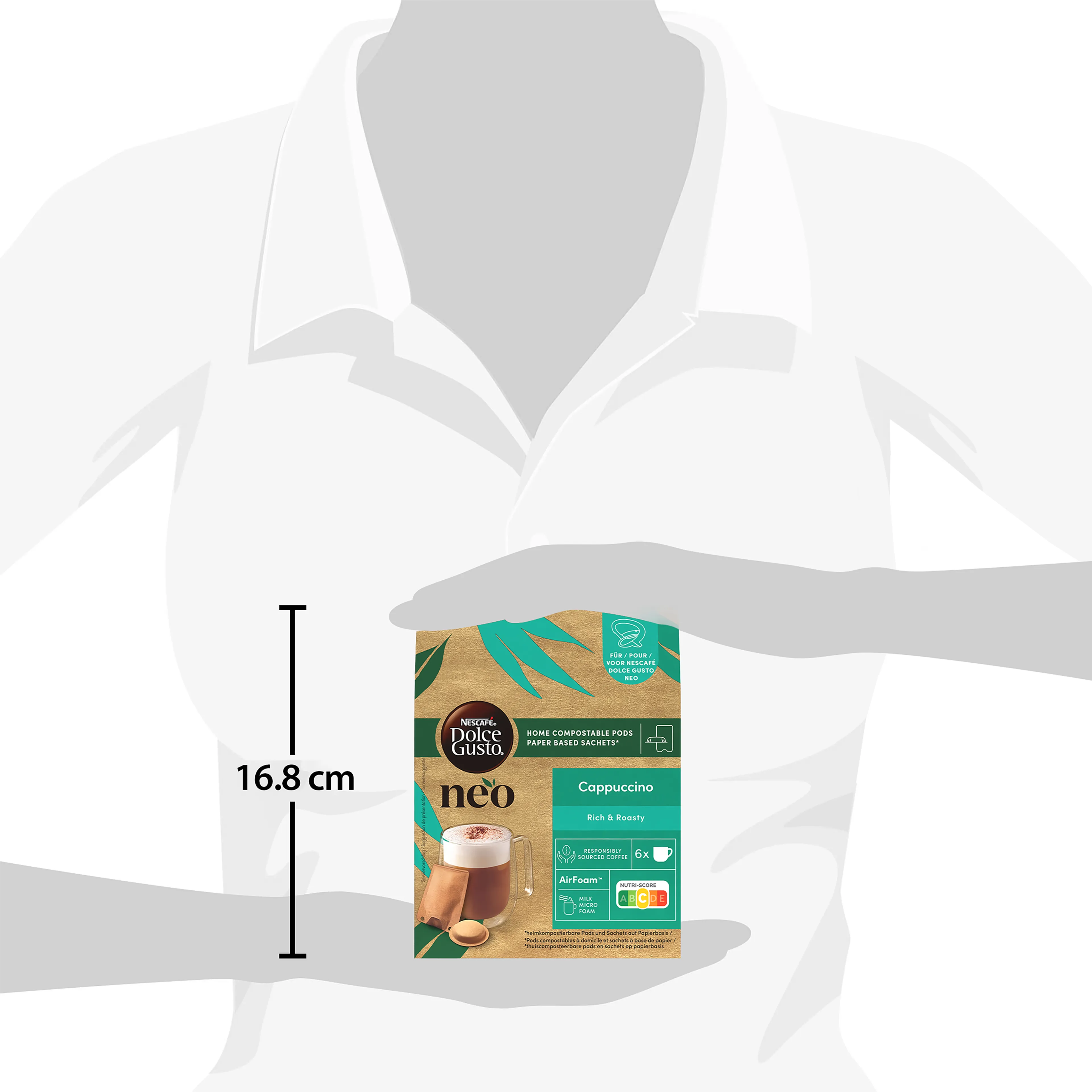 Dolce Gusto NEO - Cappucino - 6 pods & 6 sachets image