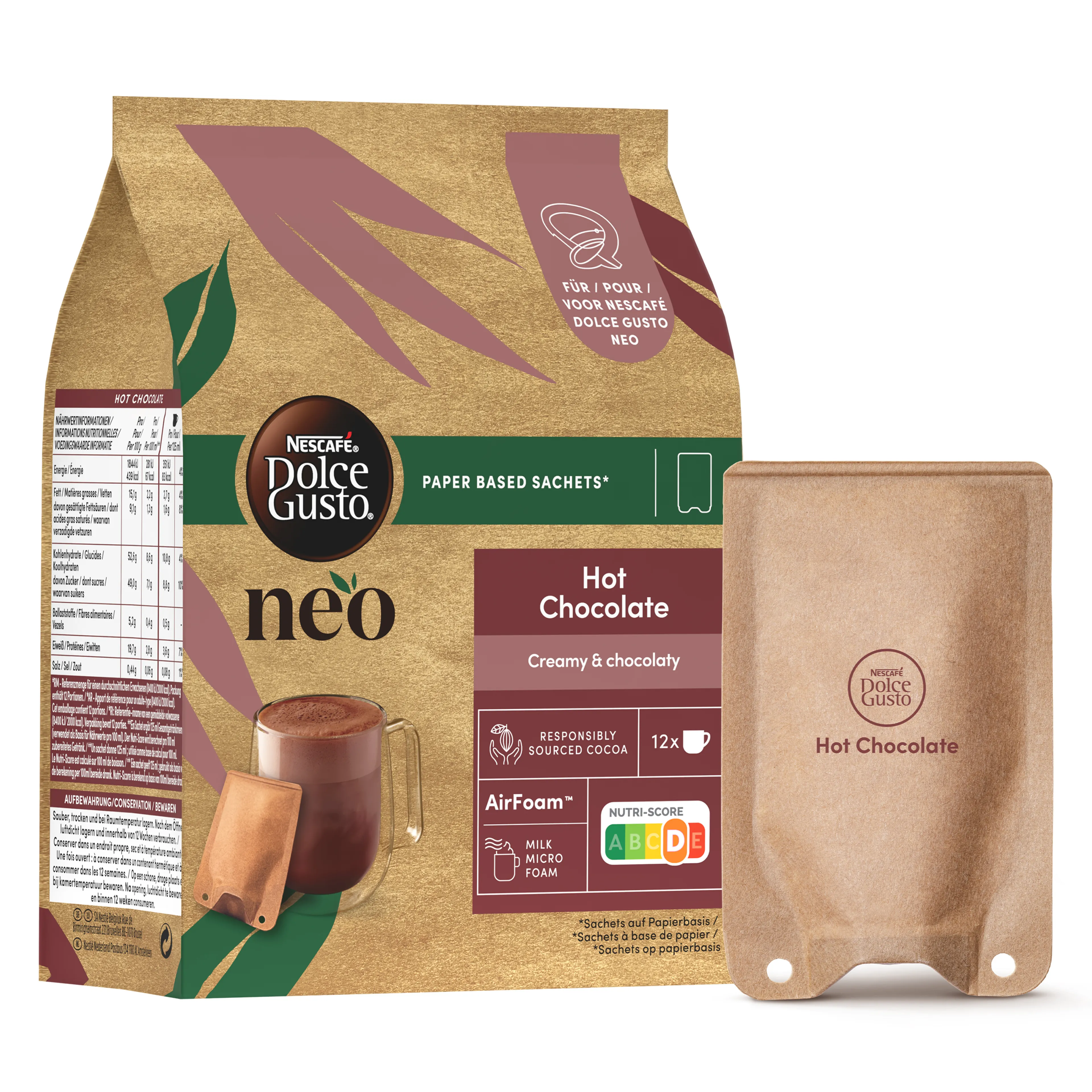 Dolce Gusto NEO - Hot chocolate - 12 sachets image