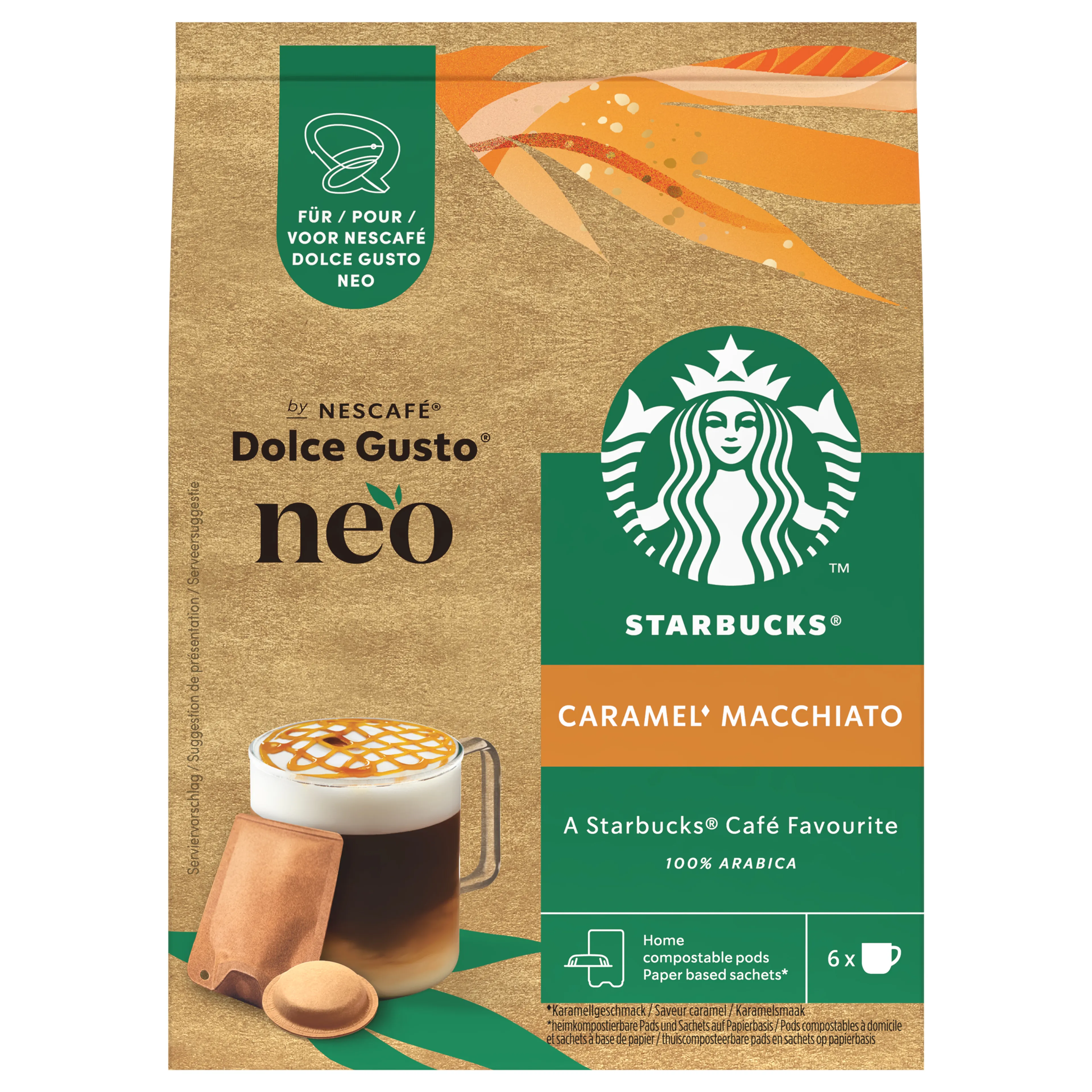 Dolce Gusto NEO - Caramel Macchiato - 6 pods & 6 sachets image