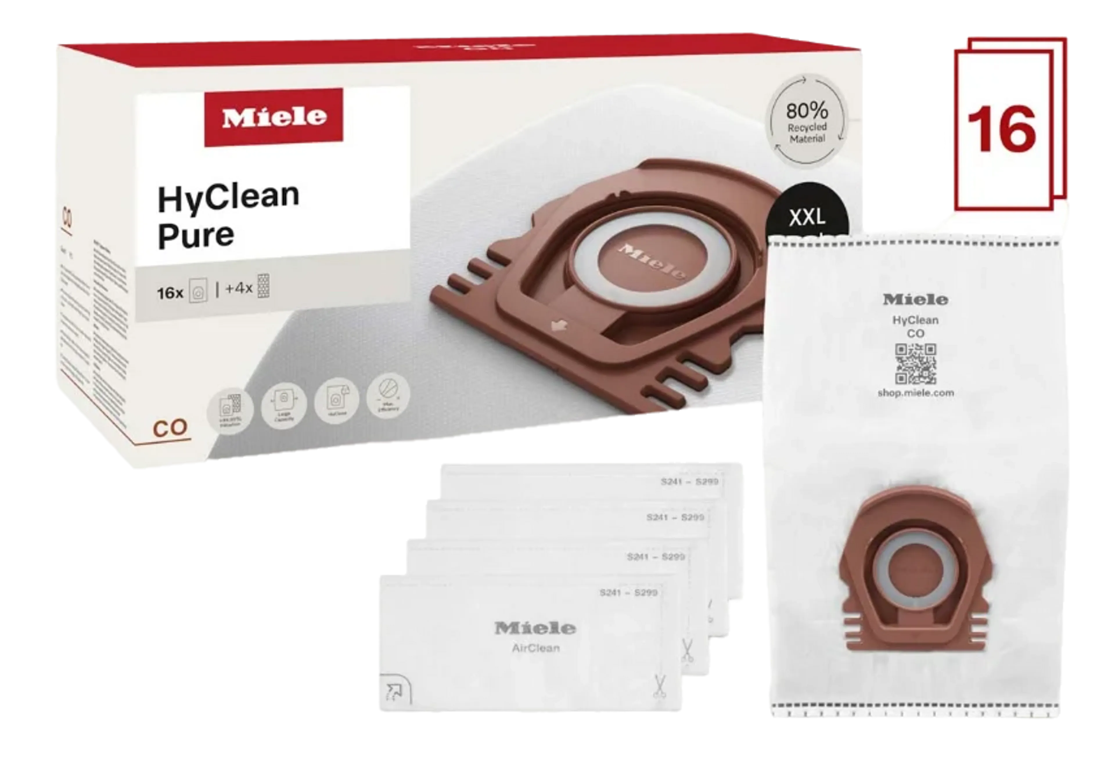 Sacs apirateur CO HyClean Pure XXL