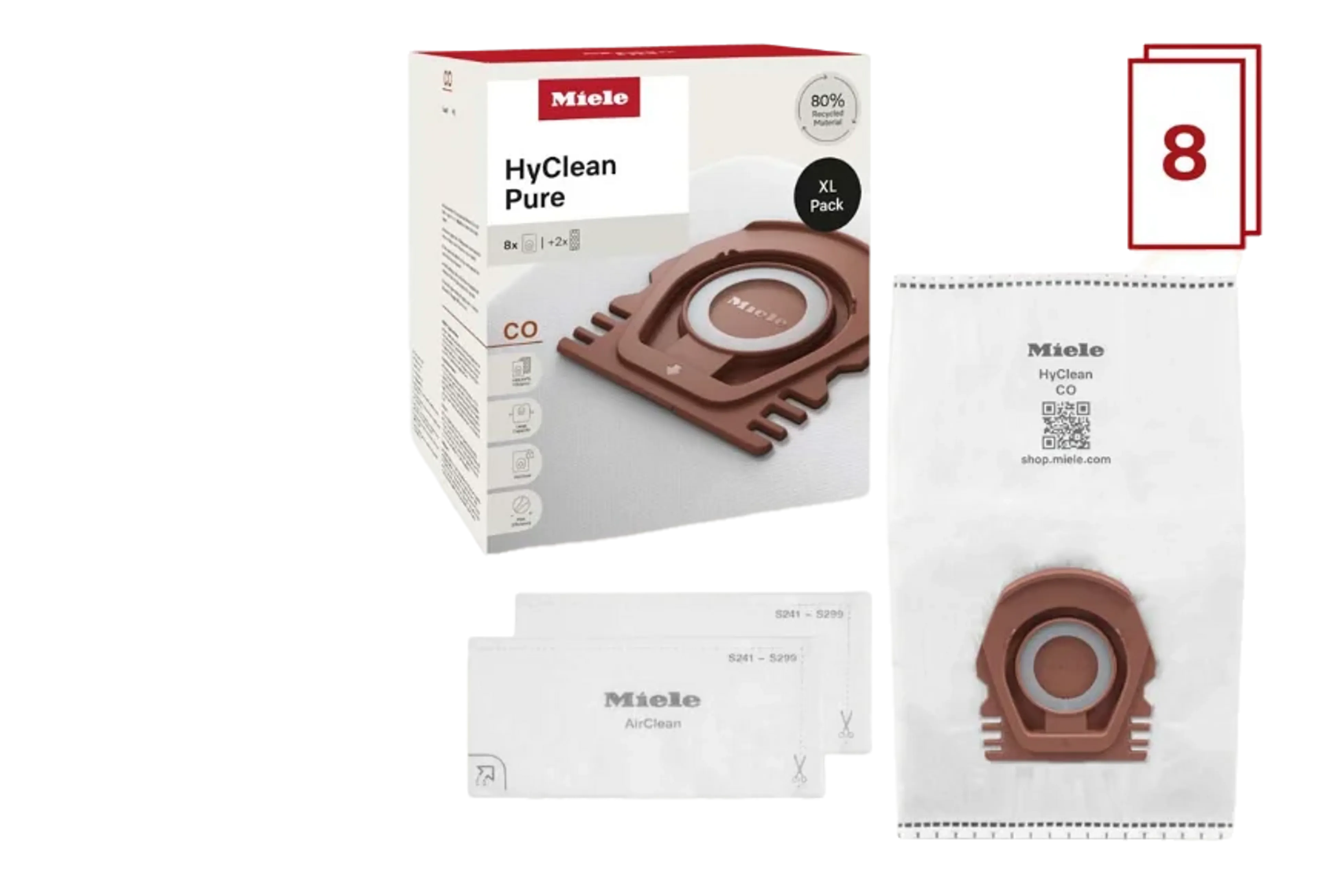 Sacs apirateur CO HyClean Pure XL