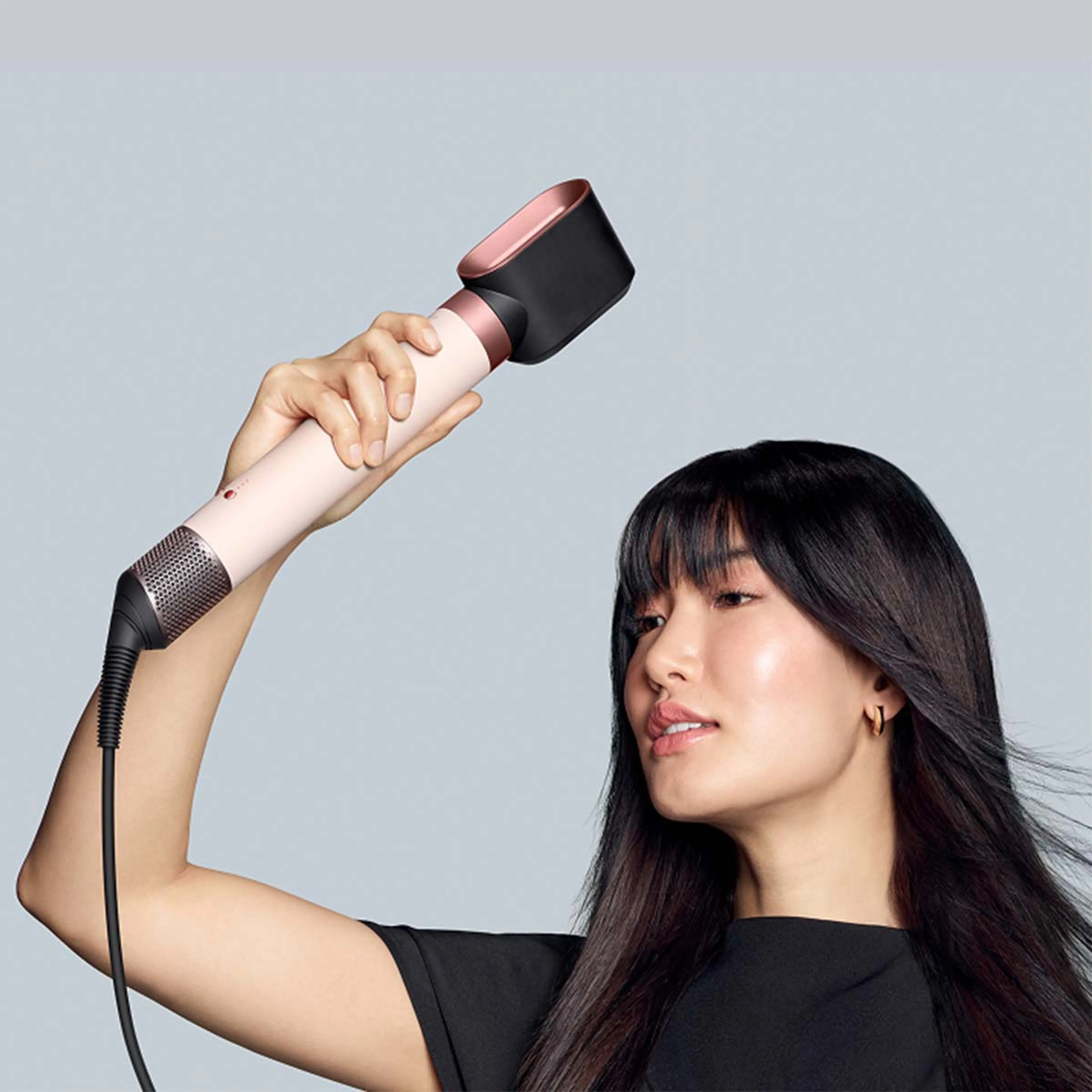 Dyson Airwrap Co-anda2x Straight+Wavy Ceramic Pink image
