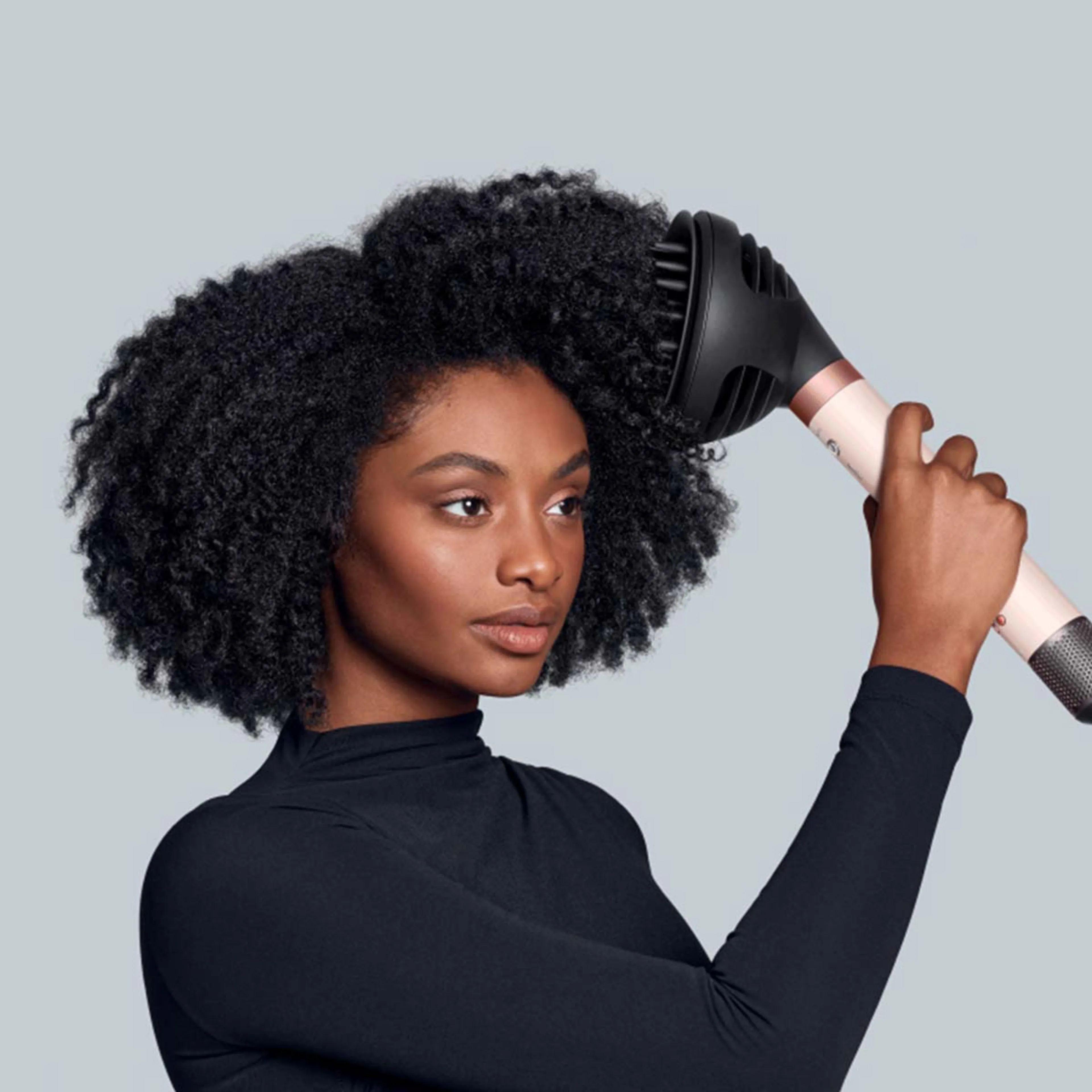 Dyson Airwrap Co-anda2x Curl+Coily Ceramic Pink image