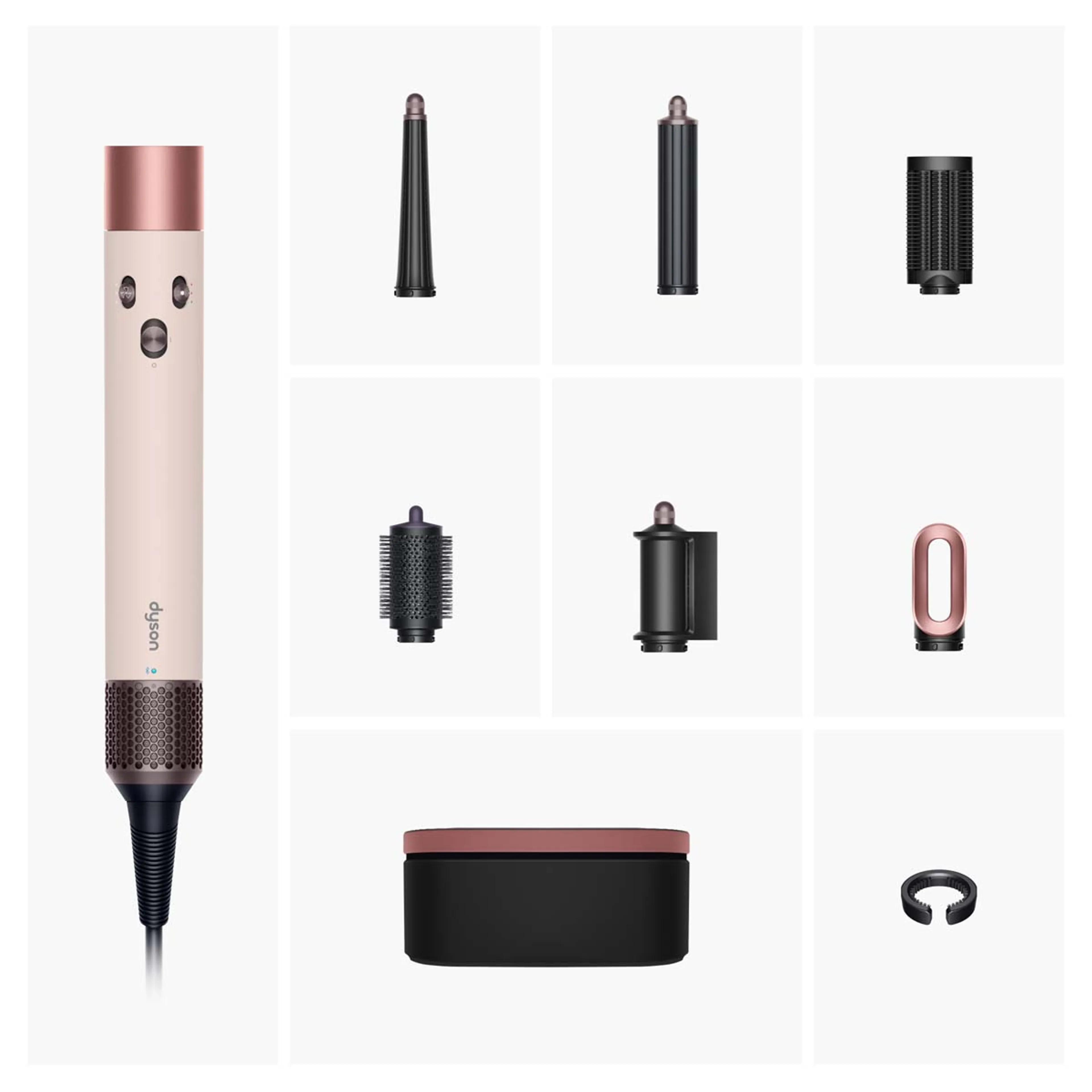Dyson Airwrap i.d. - steil tot golvend haar Ceramic Pink image