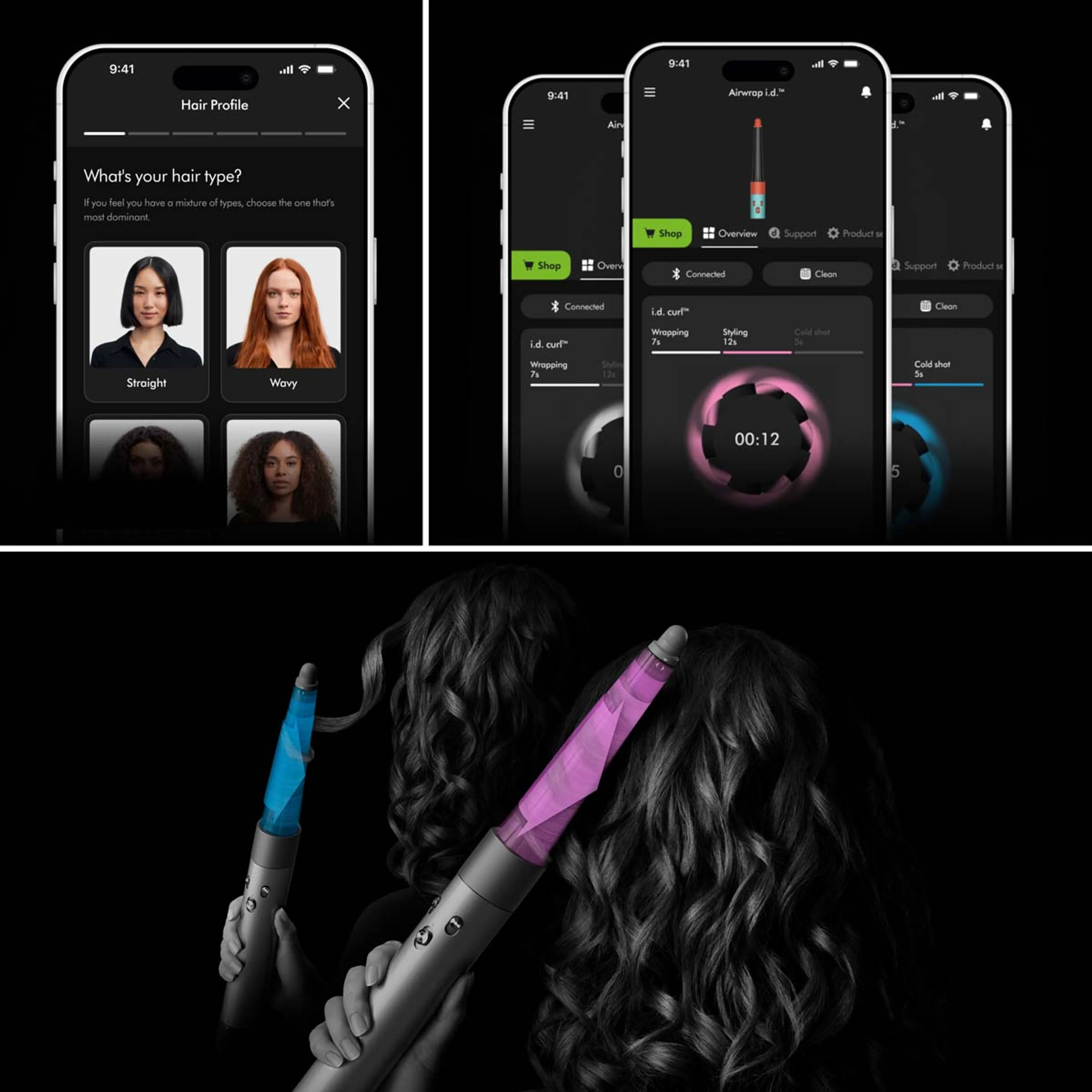 Dyson Airwrap i.d. - steil tot golvend haar Ceramic Pink image