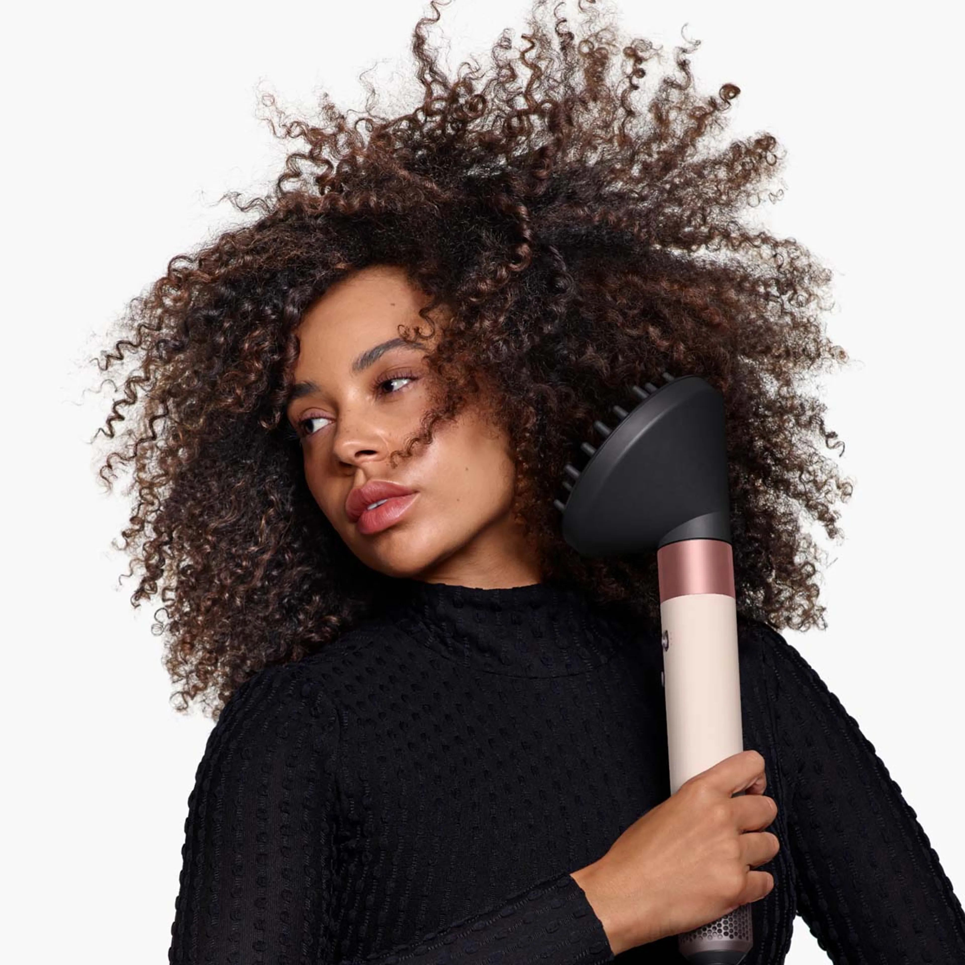 Dyson Airwrap i.d.  Curly+Coily Ceramic Pink image