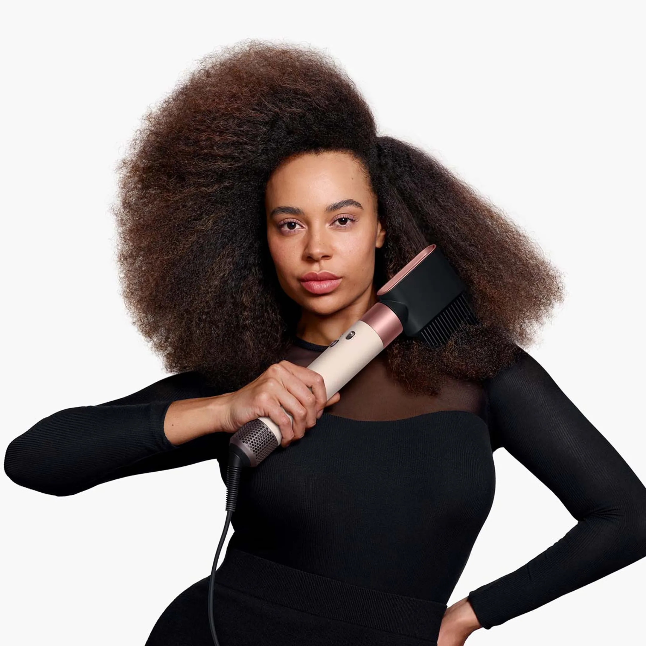 Dyson Airwrap i.d.  Curly+Coily Ceramic Pink image