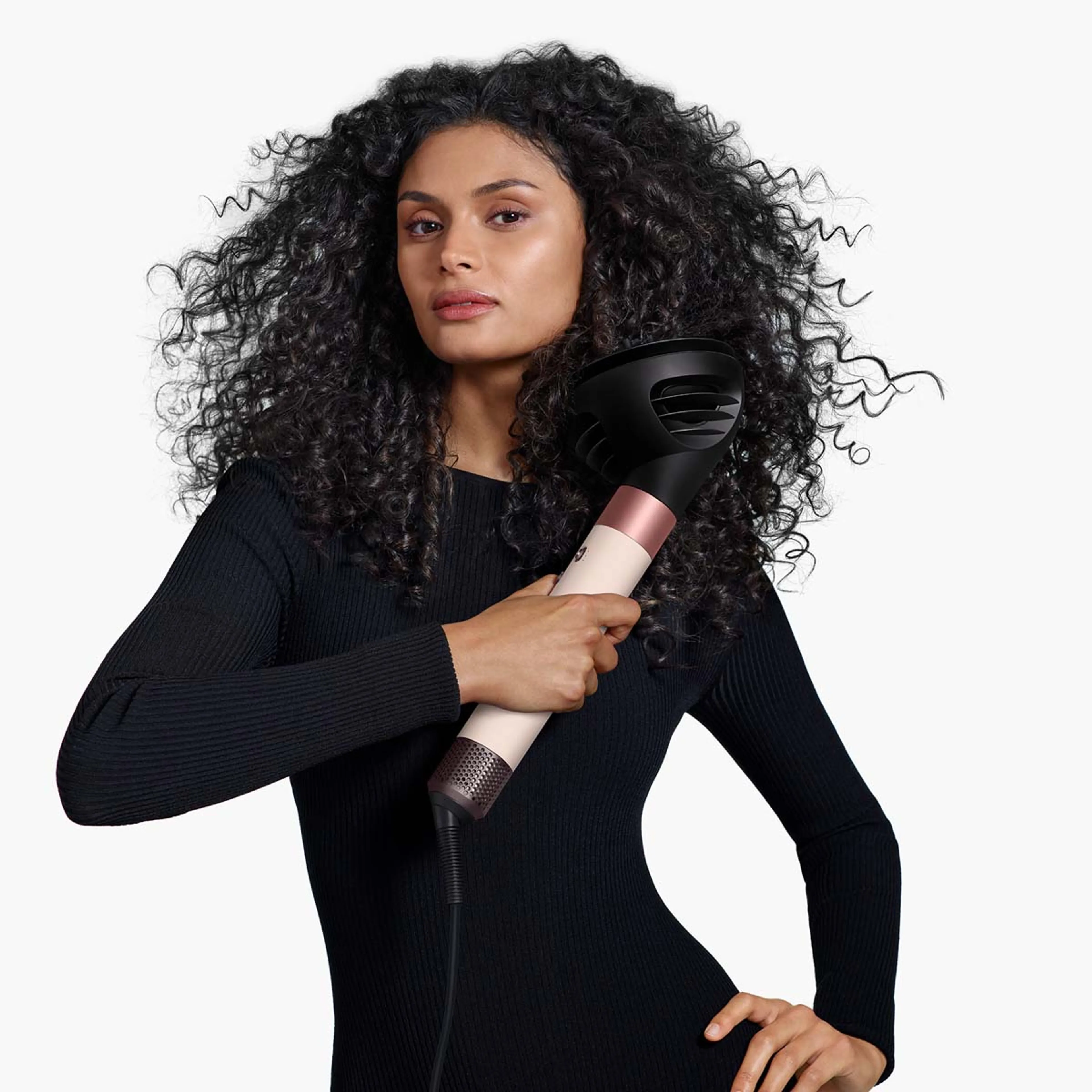 Dyson Airwrap i.d.  Curly+Coily Ceramic Pink image