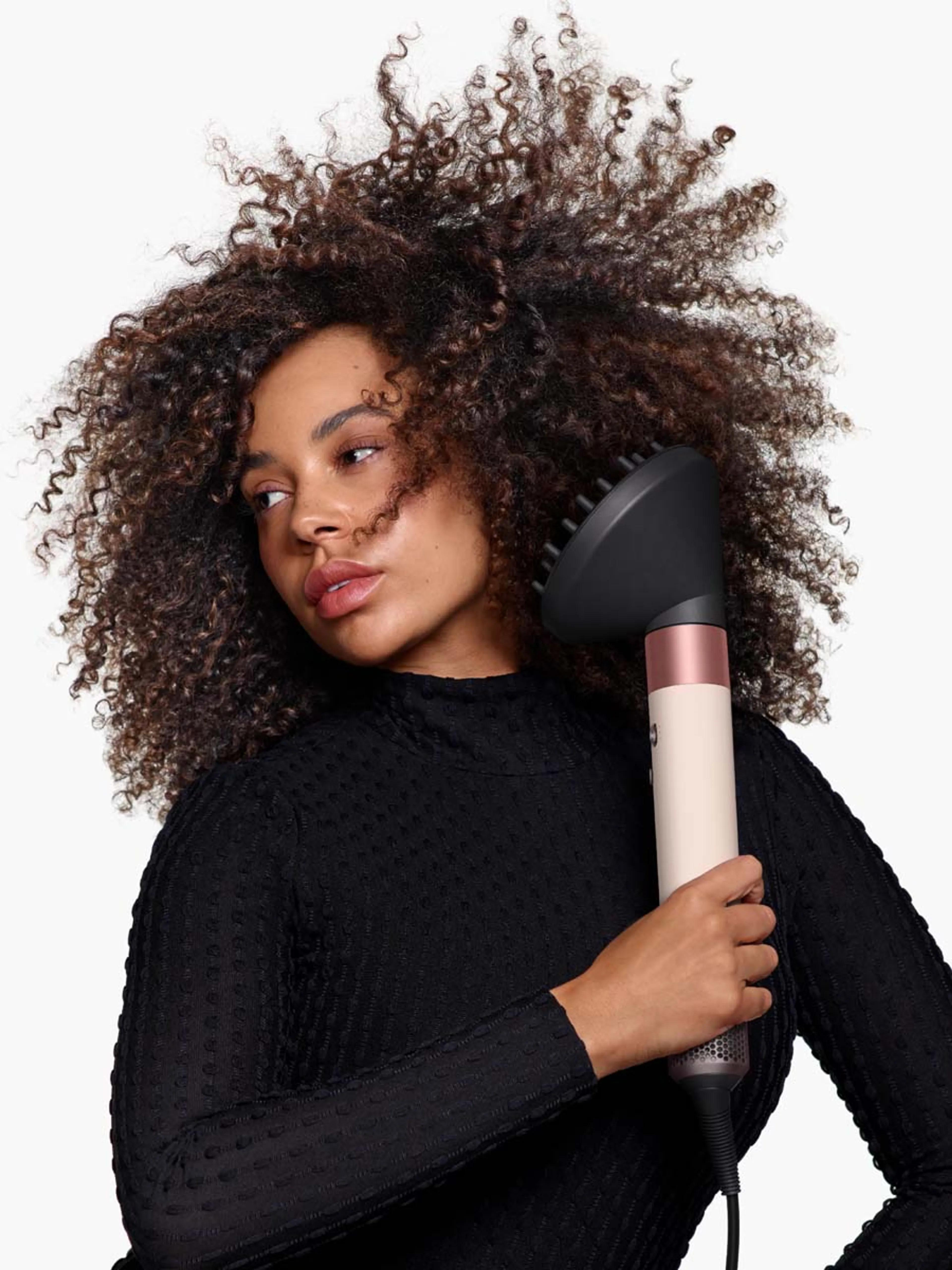 Dyson Airwrap i.d.  Curly+Coily Ceramic Pink image