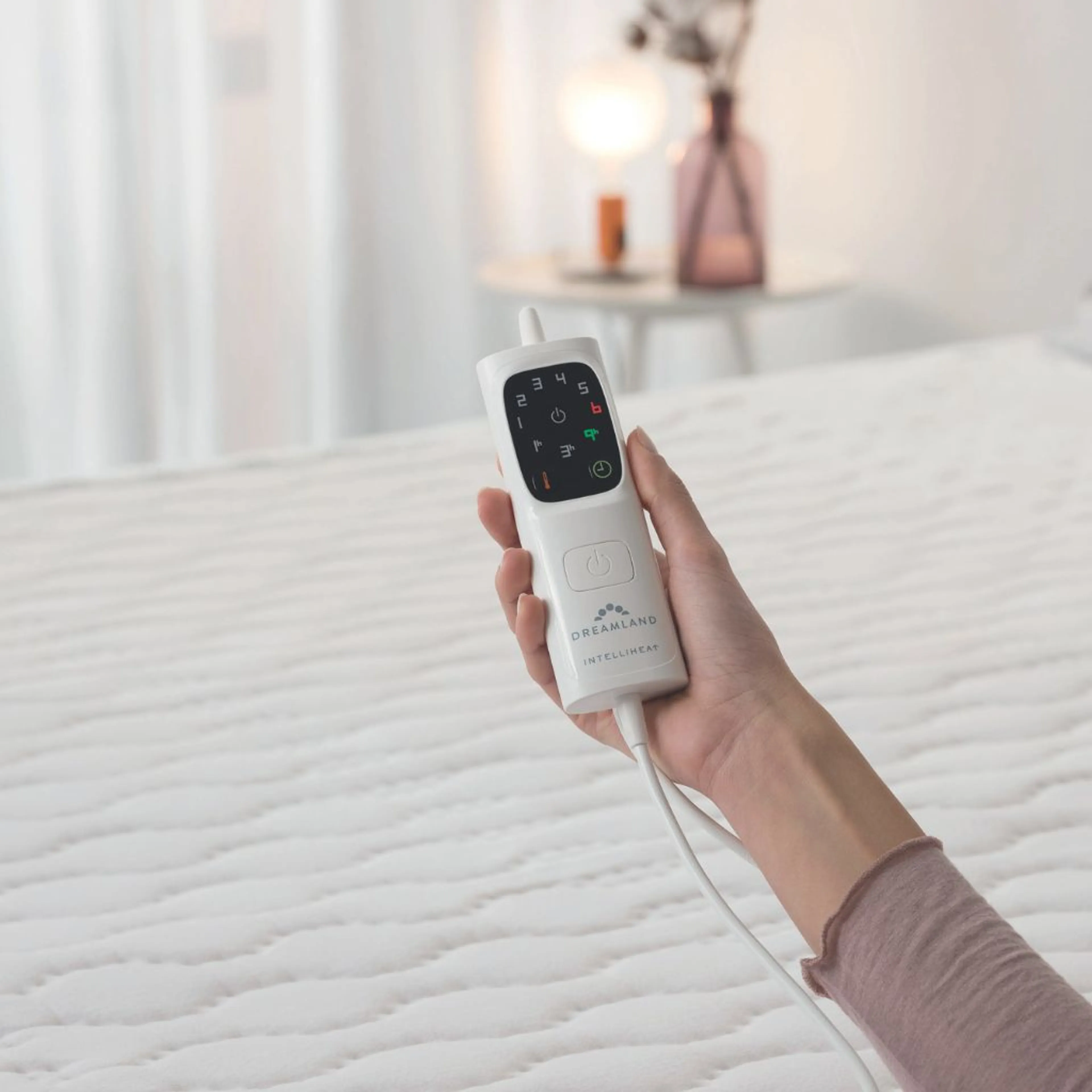 Dreamland Cosy Cotton Surmatelas Chauffant SIMPLE  avec 1 télécommande image