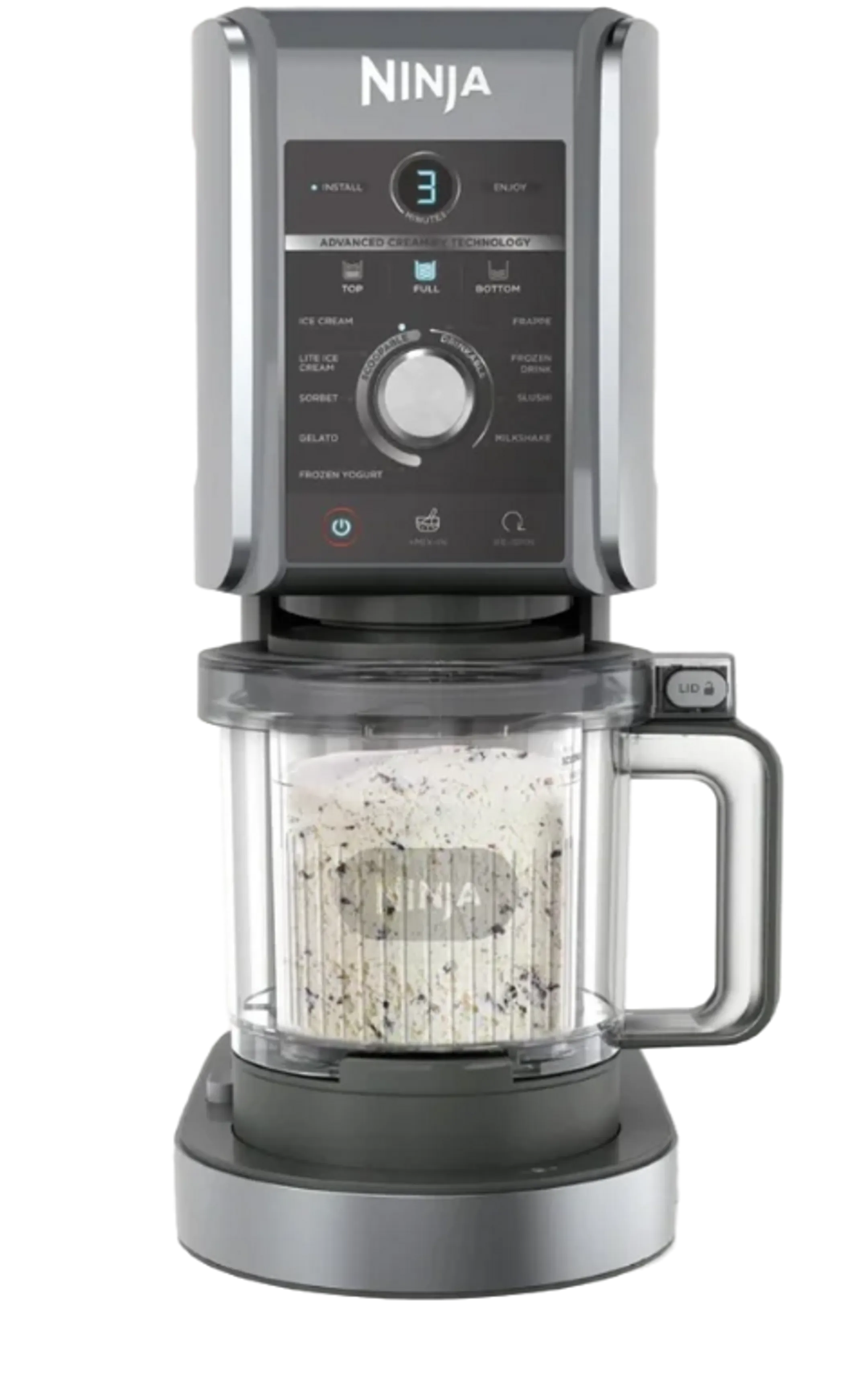 Machine à glace et boissons glacées CREAMi Deluxe 10-en-1 NC502EU
