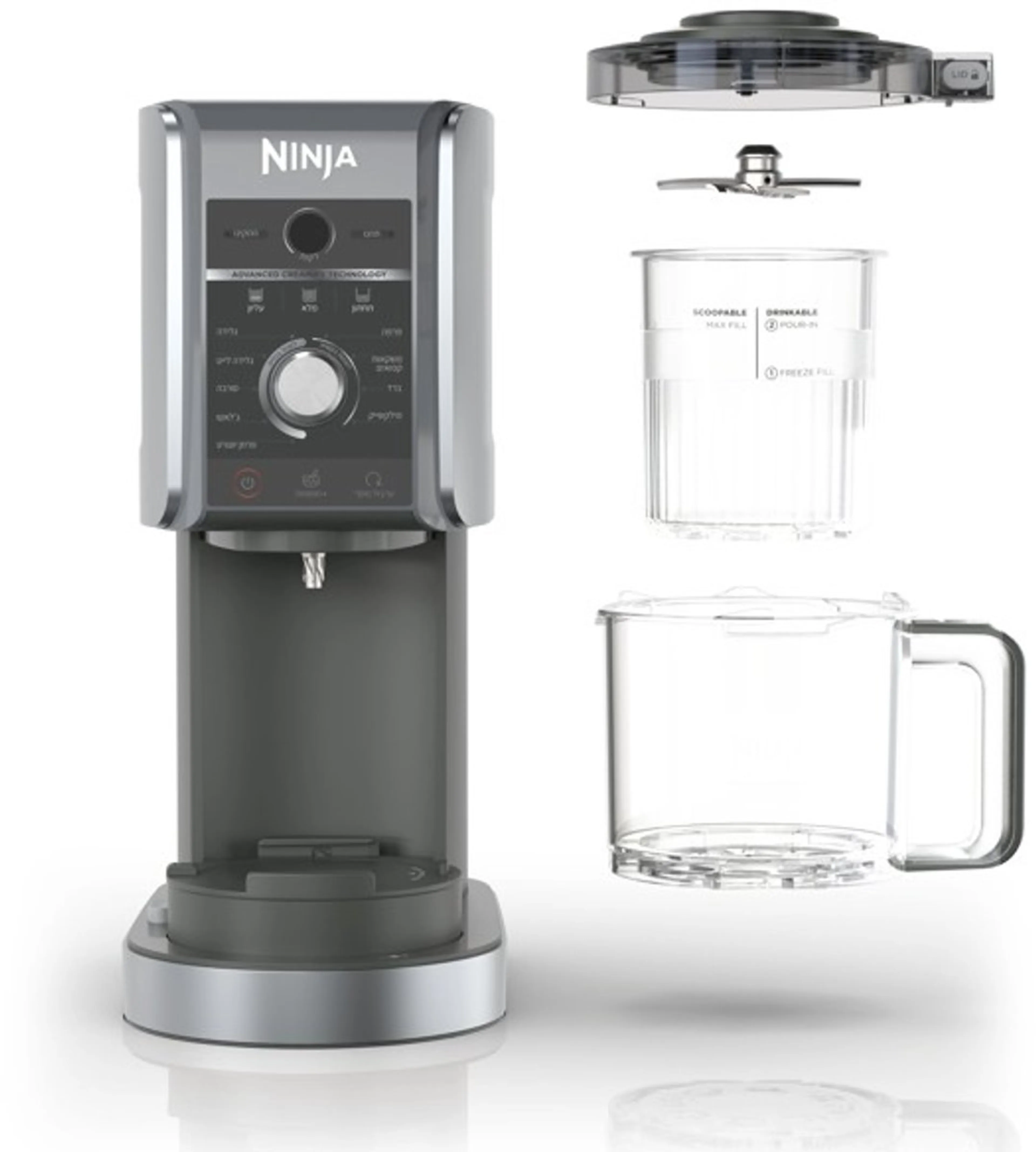 Ninja Ijsmachine CREAMi Deluxe - 10-in-1 NC502EU image