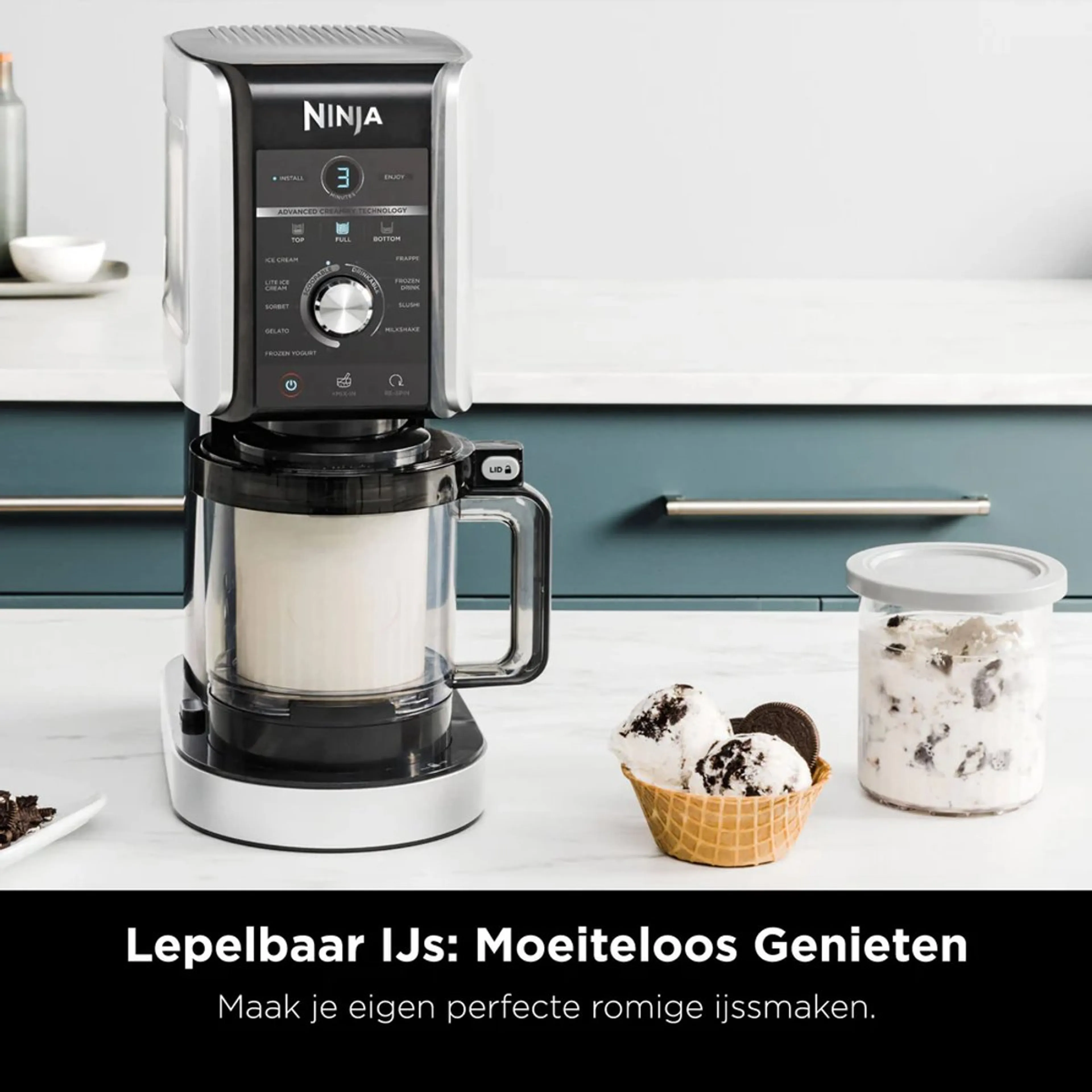 Ninja Ijsmachine CREAMi Deluxe - 10-in-1 NC502EU image