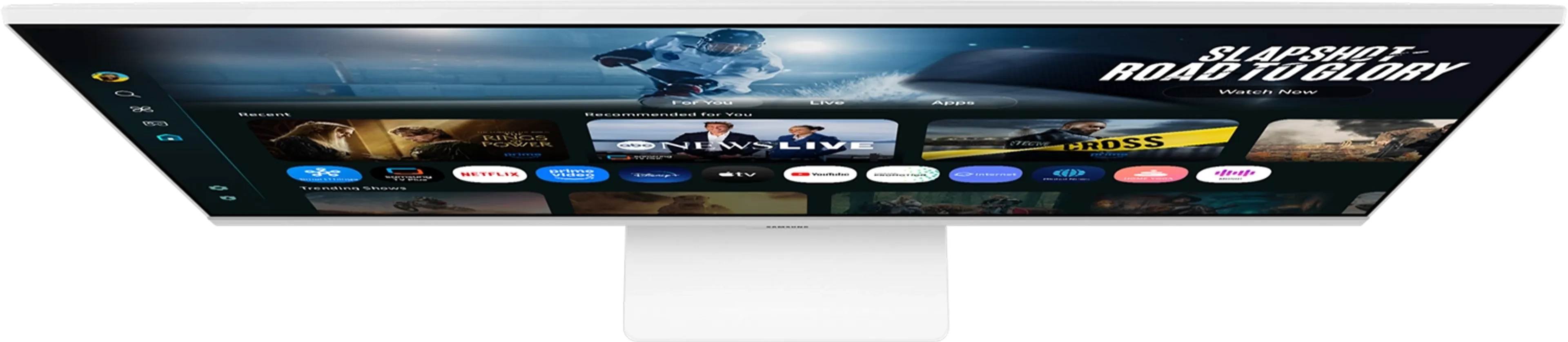 Samsung 32" Smart Monitor M7 M70F Wit 4K Samsung Vision AI LS32FM703UUXEN image