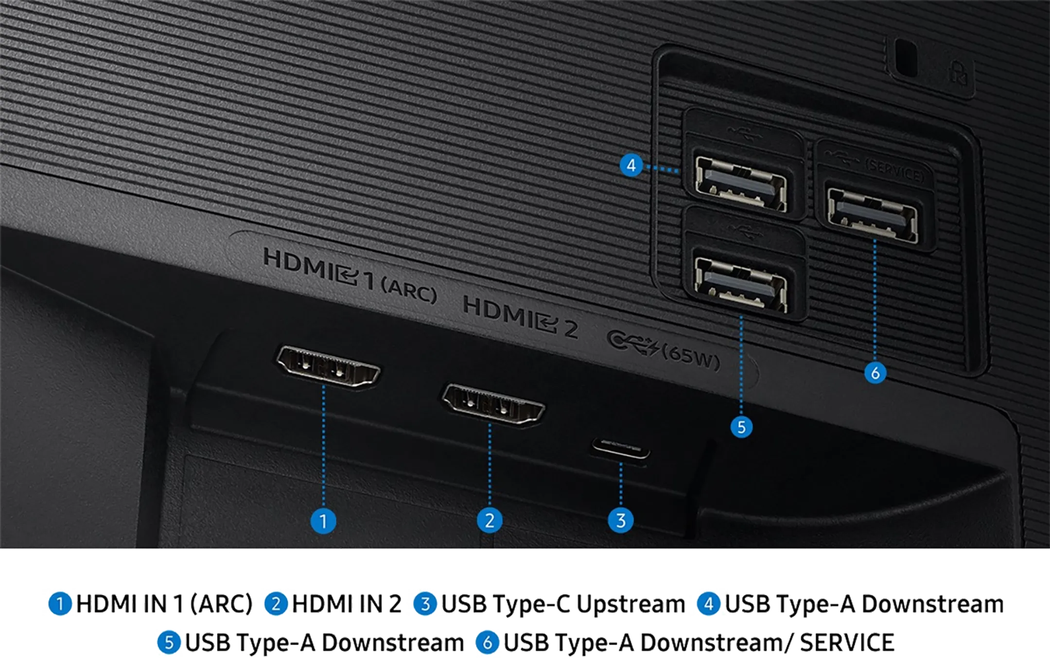 Samsung 32" Smart Monitor M7 M70F Zwart 4K Samsung Vision AI LS32FM702UUXEN image