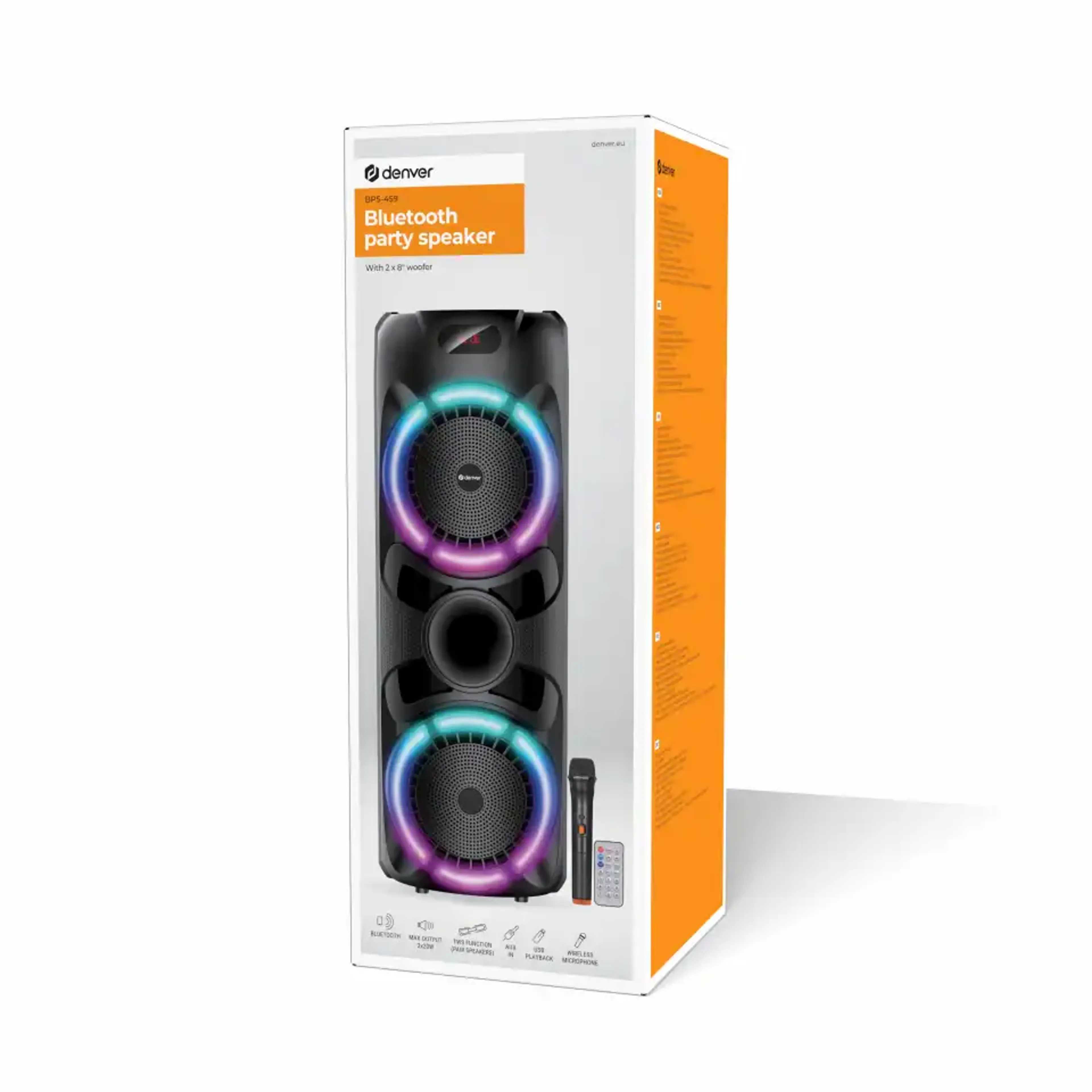 Denver Enceinte Bluetooth BPS-459 - Noir image
