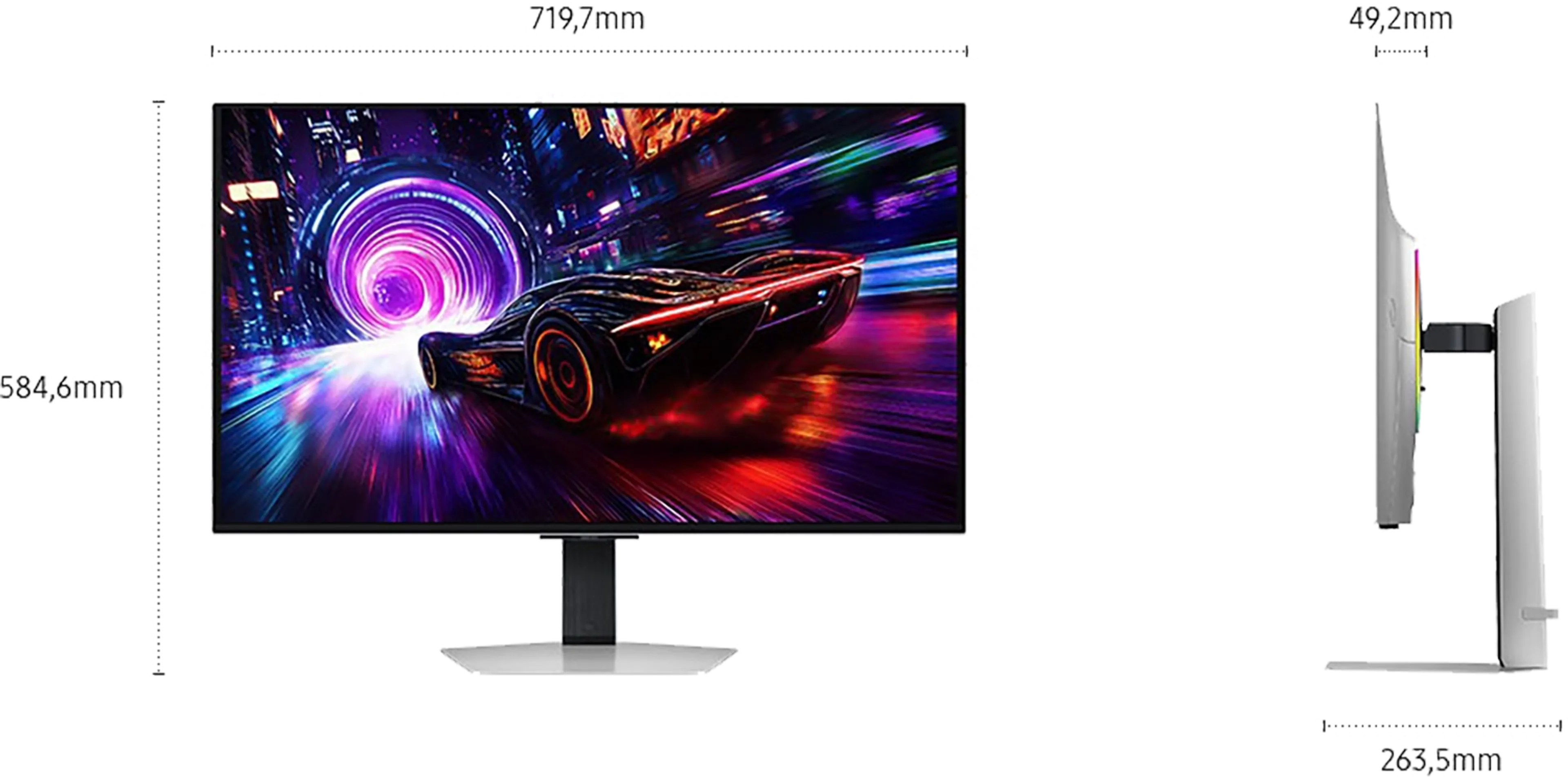Samsung 32" Odyssey OLED G8 G81SF LS32FG812SUXEN image