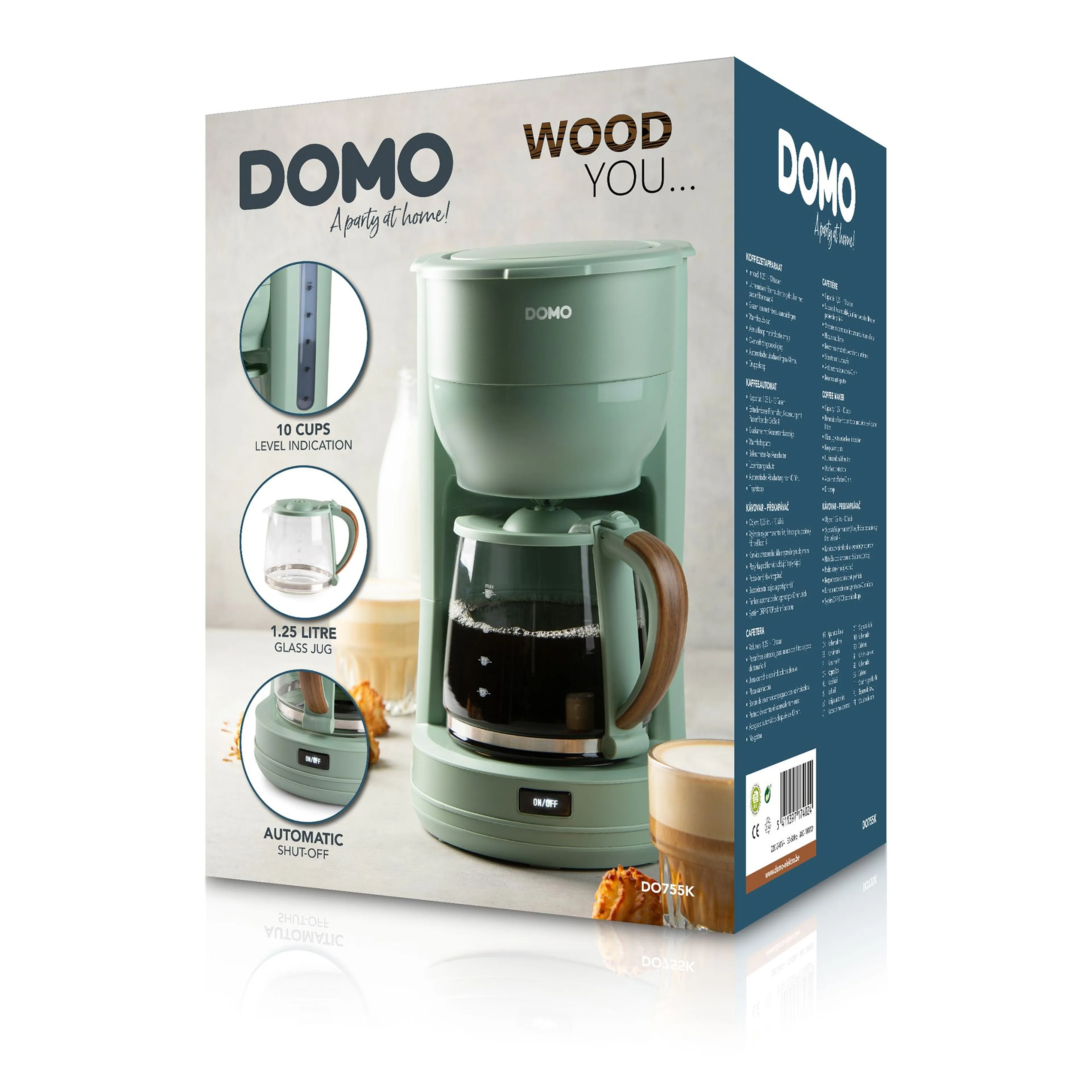 Domo Koffiezetapparaat DO755K image