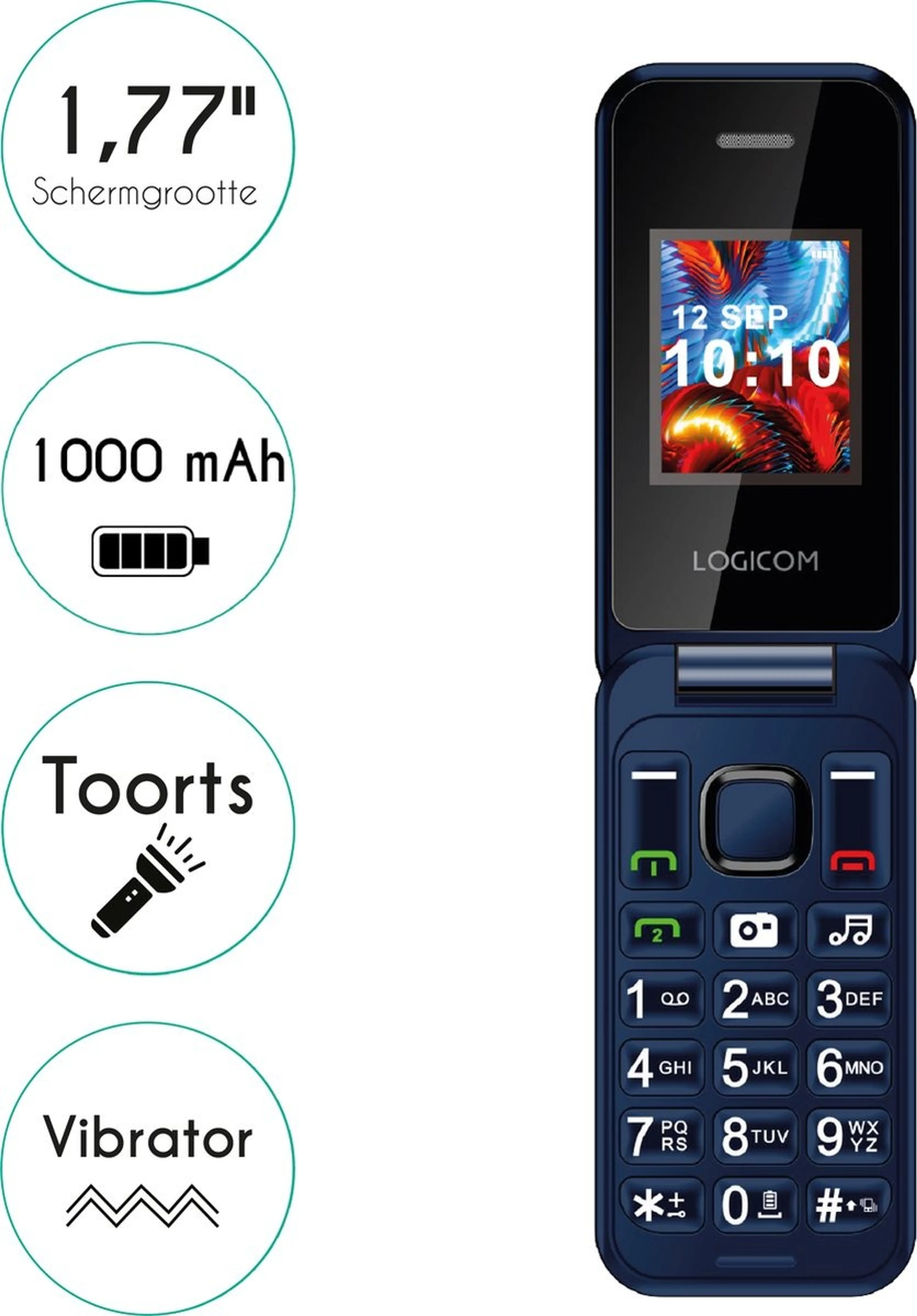 Logicom Fleep 450 - Bleu image