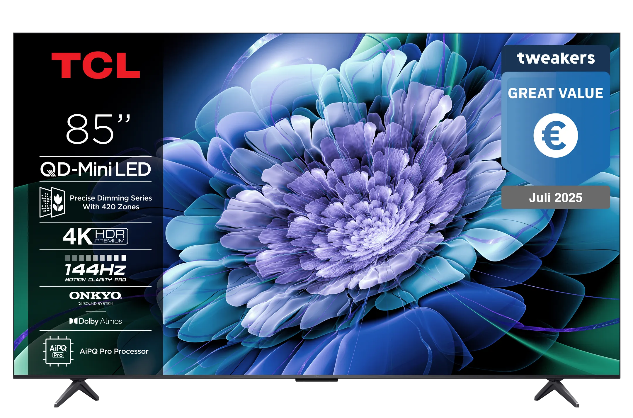 TCL QD-Mini LED TV 4K 85C69K (2025) - 85 pouces image