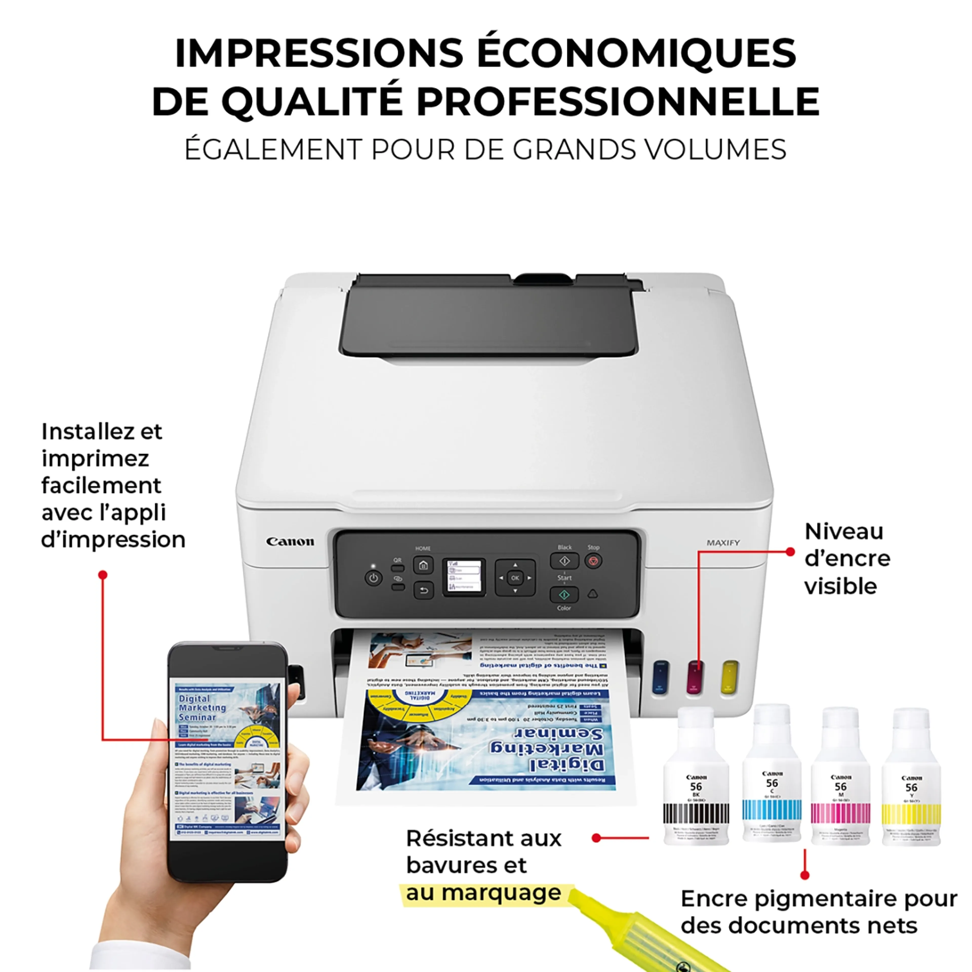 Canon MAXIFY GX3050 MegaTank Home Office / Small Business  image