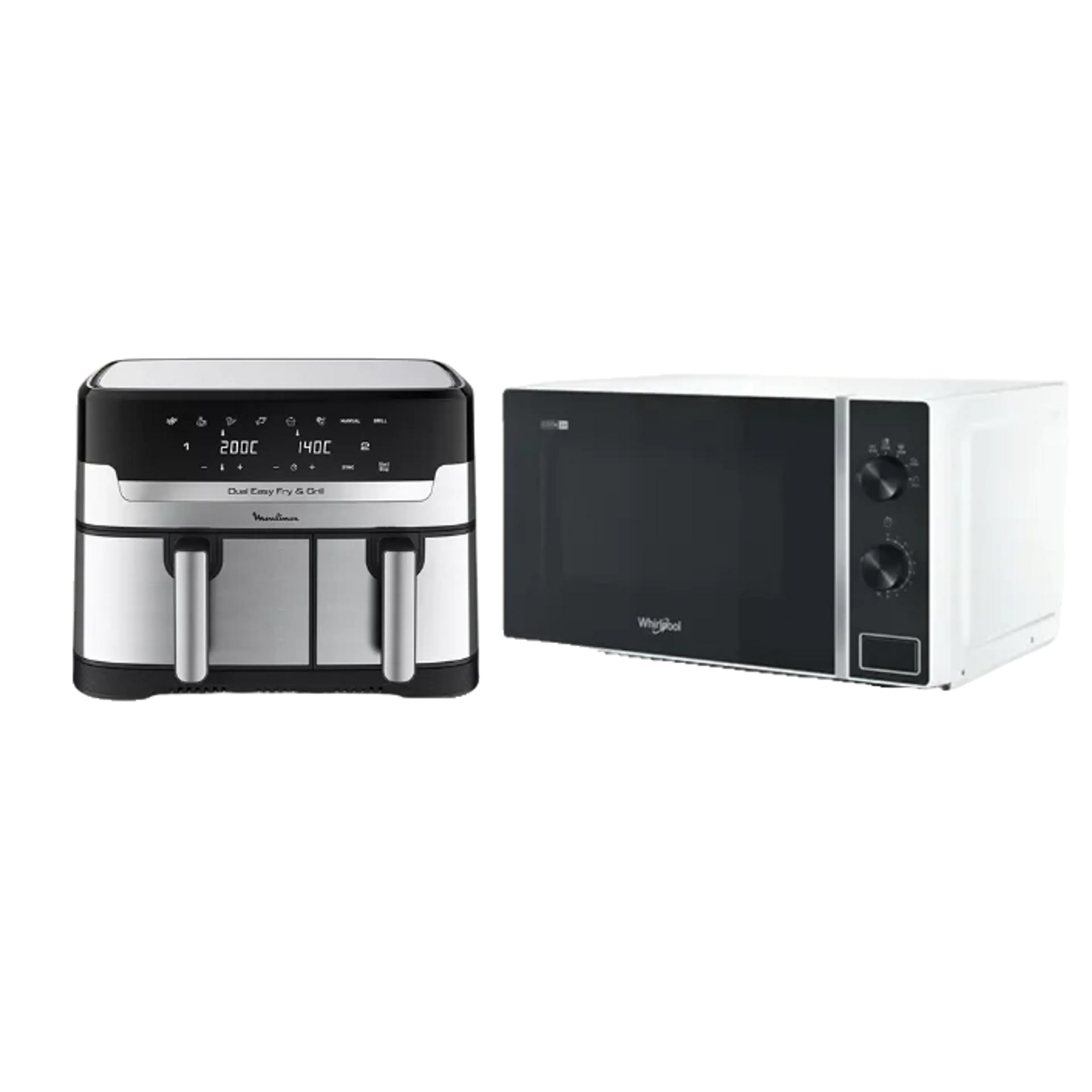 Bundle - Dual Easy Fry & Grill EZ905D20 + Micro-ondes MWP 101 W