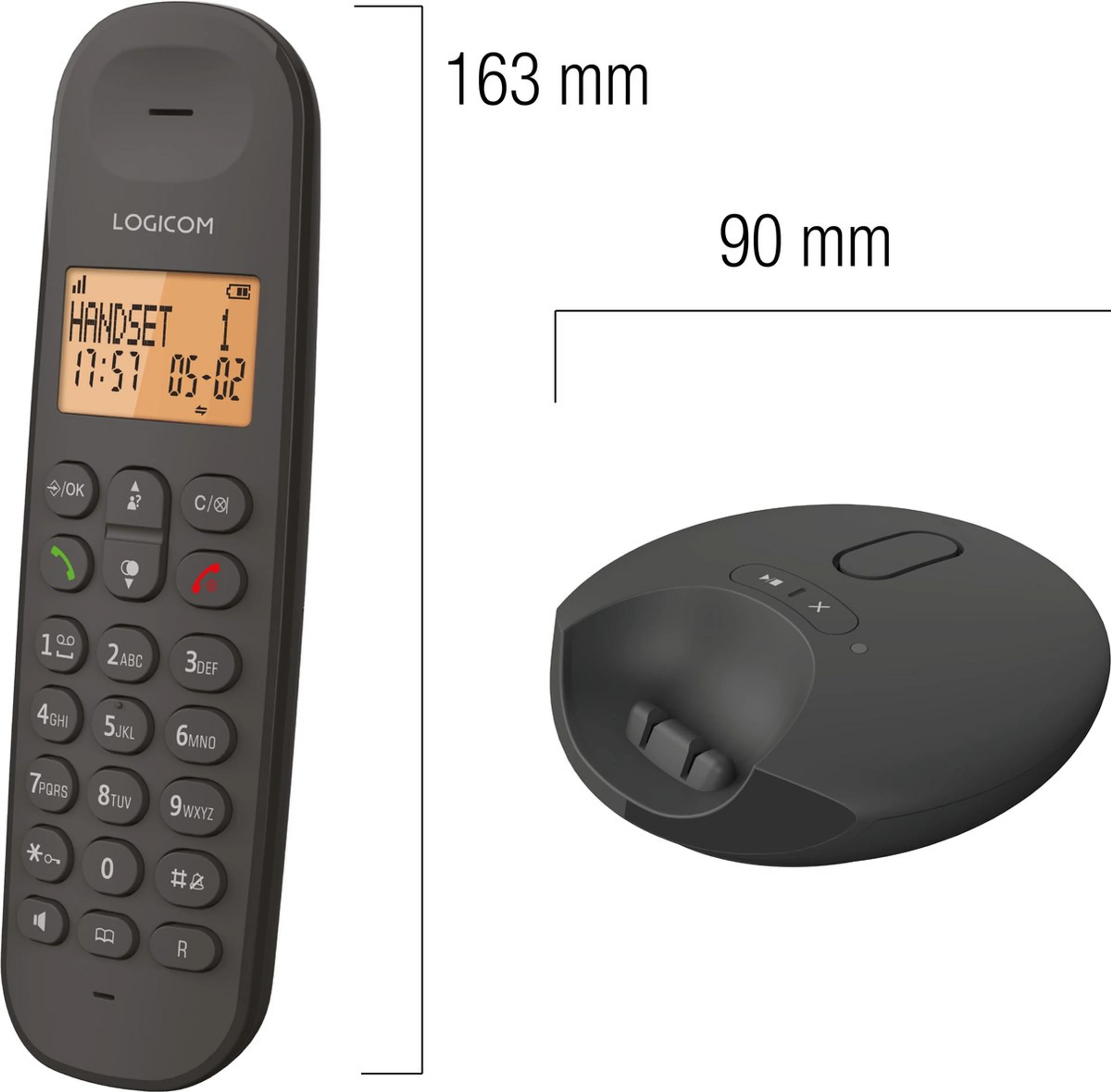 Logicom Iloa 155T - Zwart image