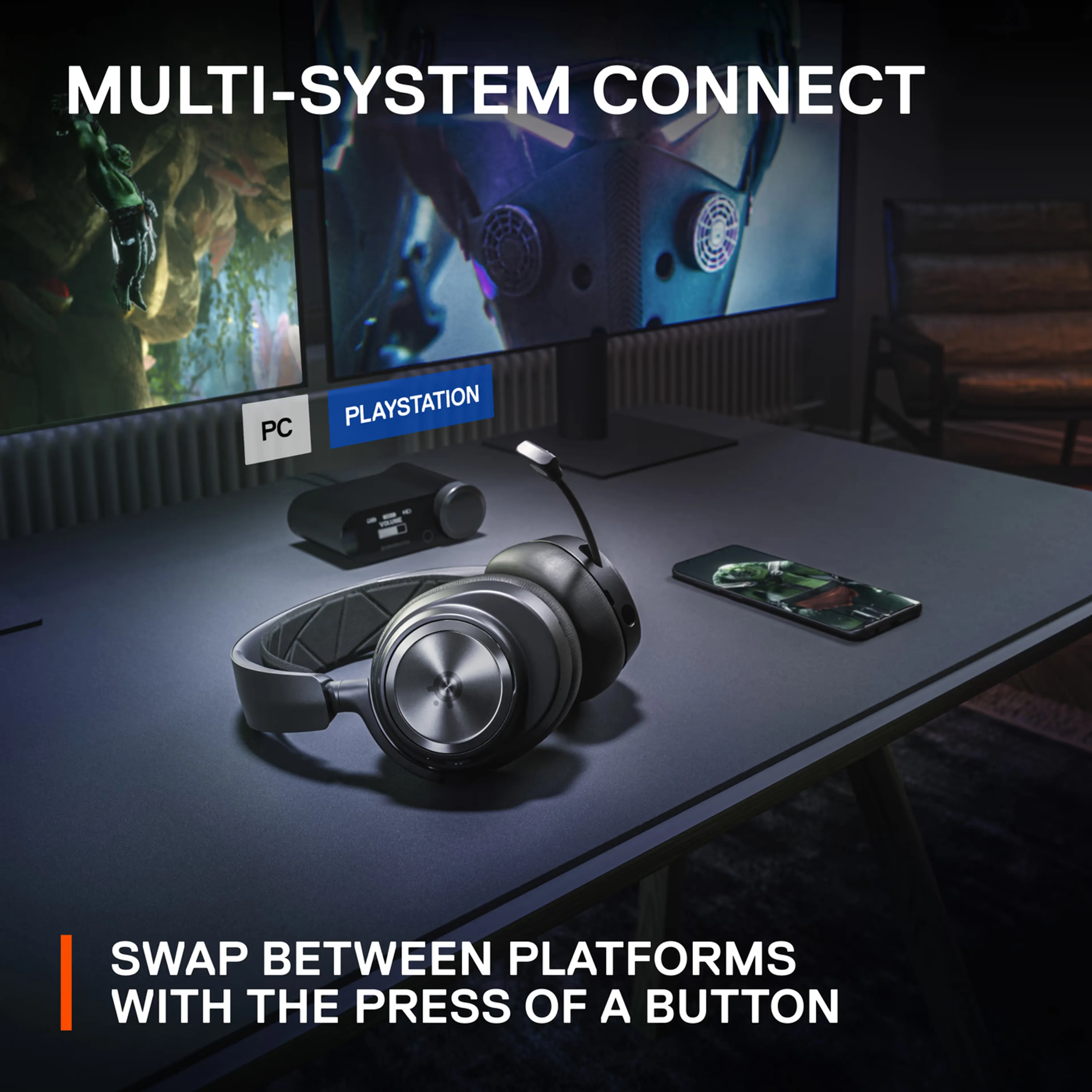 Steelseries Arctis Nova Pro Wireless Gaming Headset - Zwart image