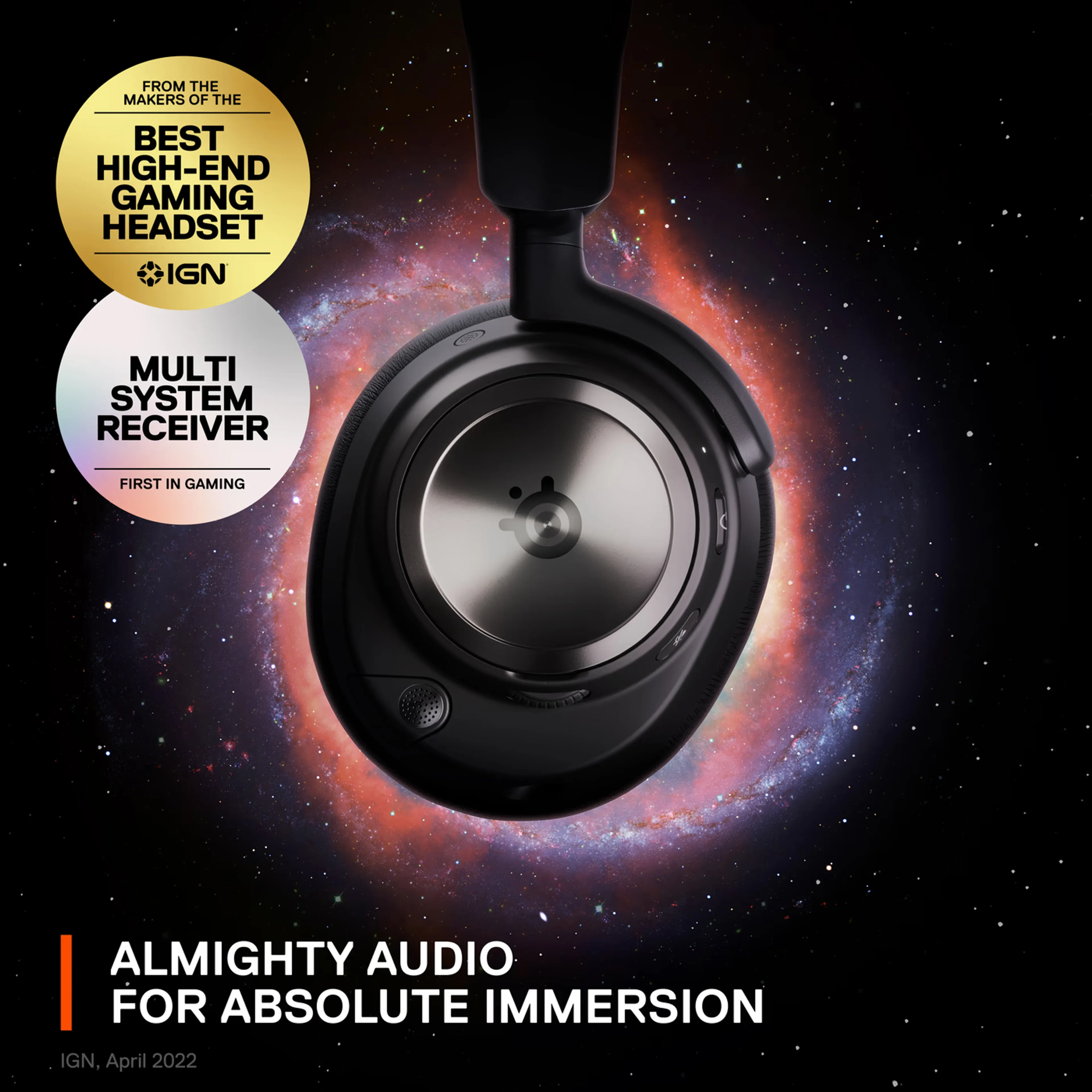 Steelseries Arctis Nova Pro Wireless Gaming Headset - Zwart image