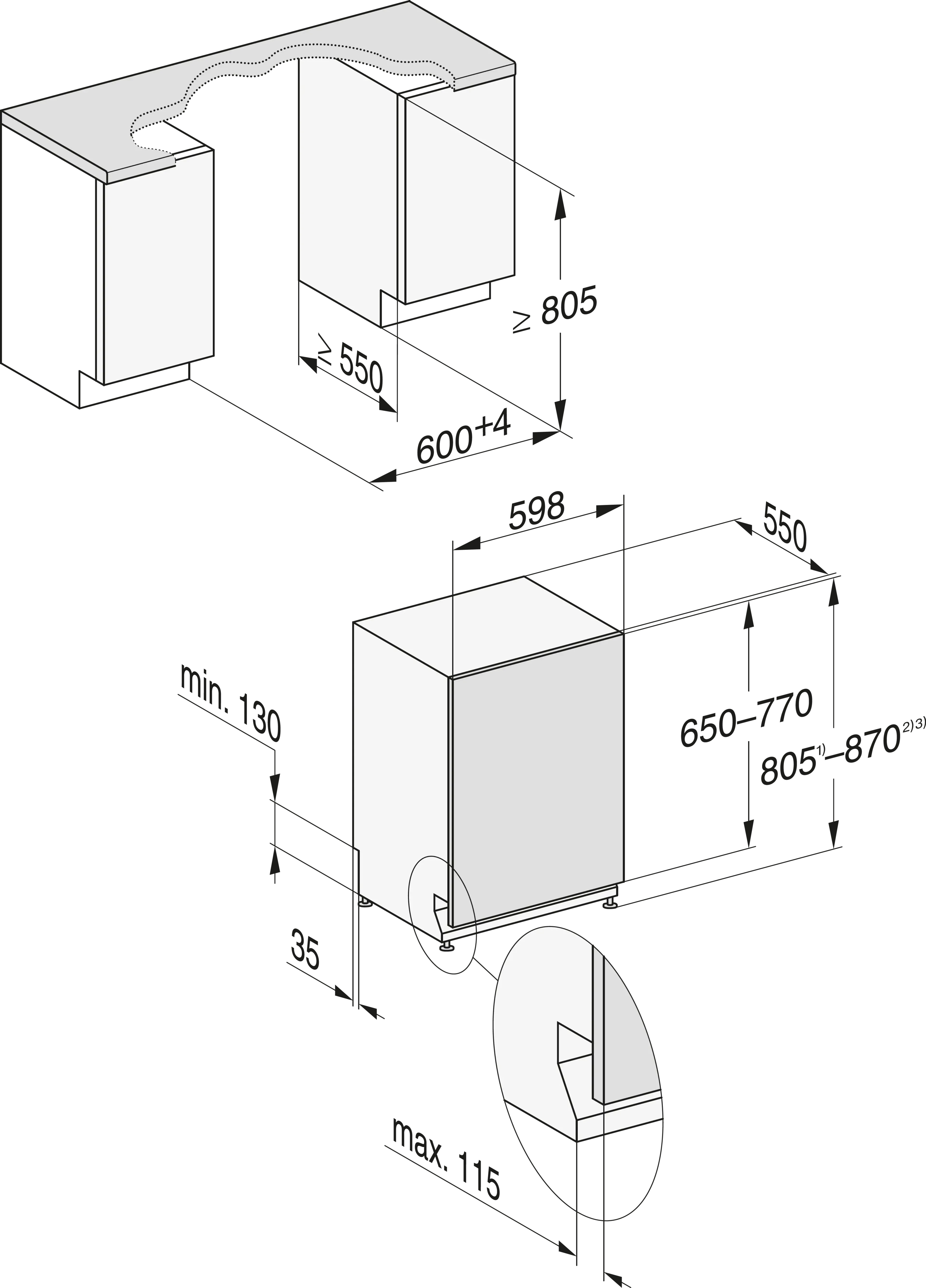 Miele Inbouw vaatwasser G 5651 Vi Active image