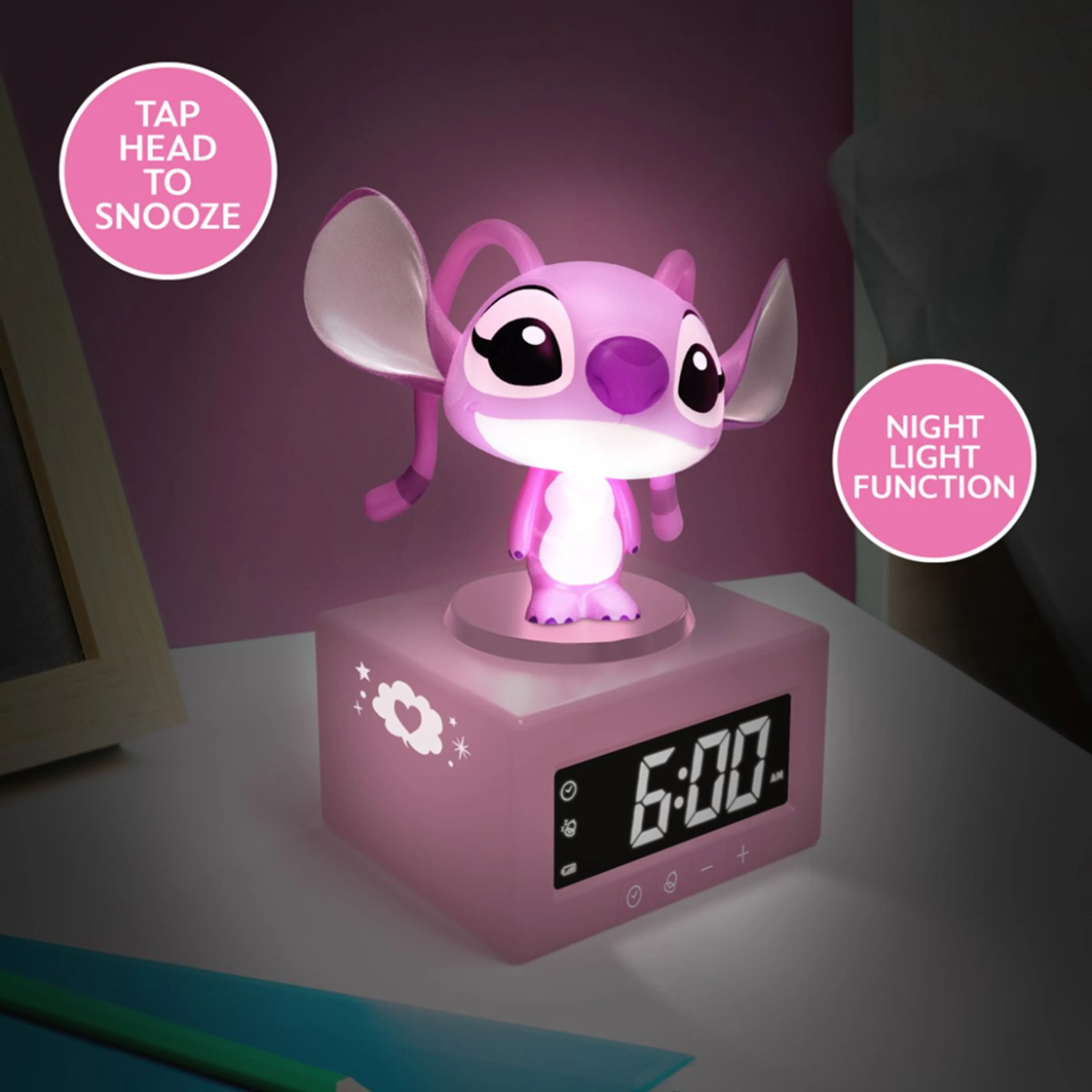 PALADONE  Angel Icon Alarm clock - Lilo & Stitch image