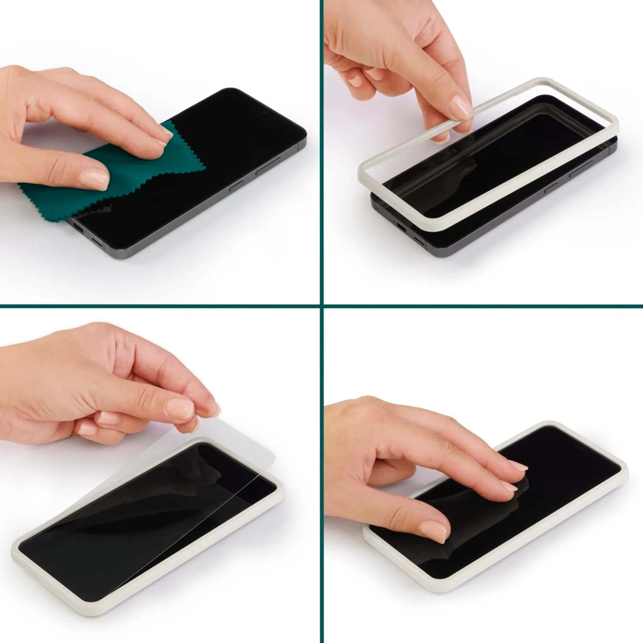 Hama Protège écran pour Galaxy A16 + aide au montage image