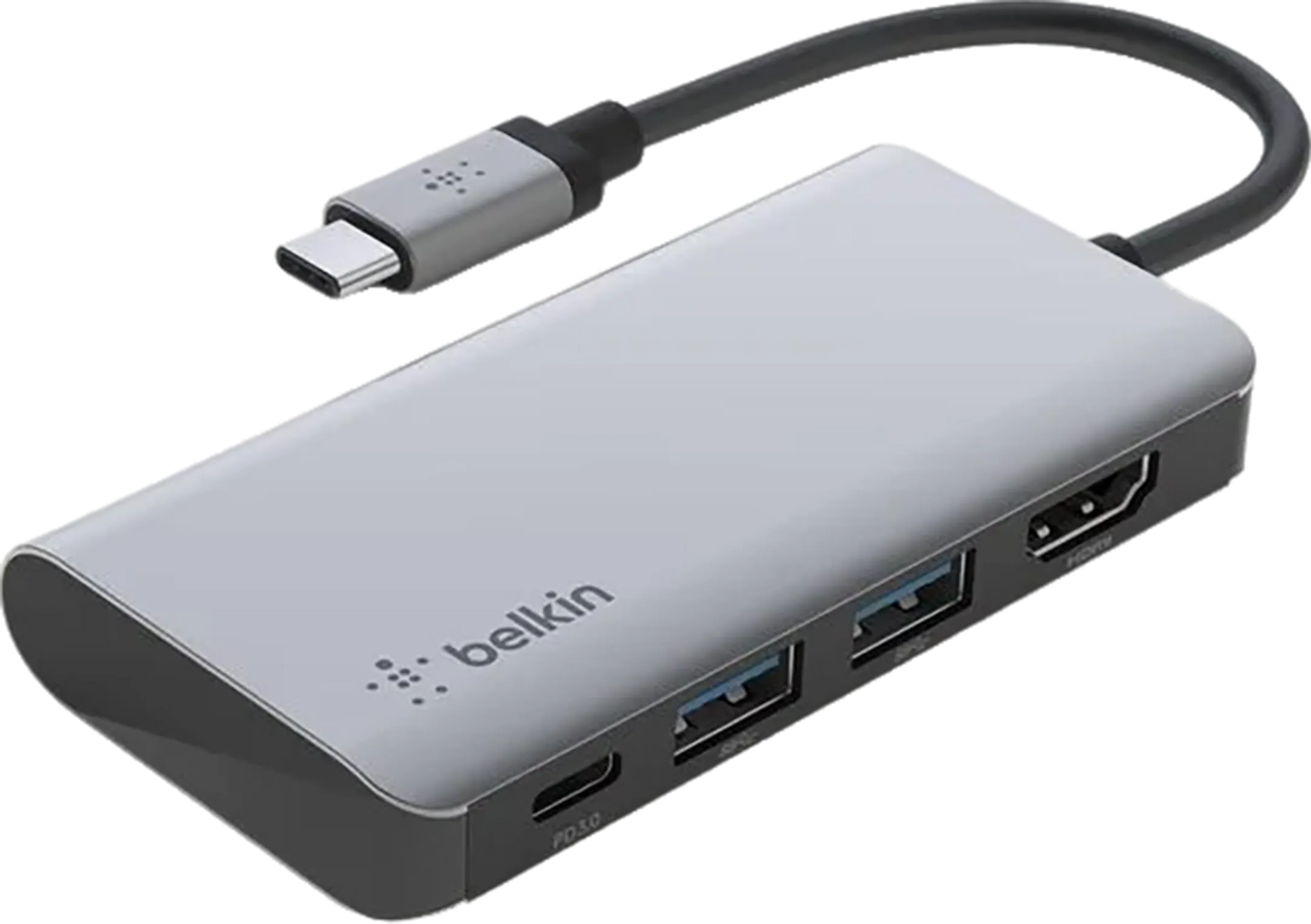 Apple MacBook Air 13" M4 16 GB/256 GB Middernacht + USB-C 4-in-1 Multiport Adapter image