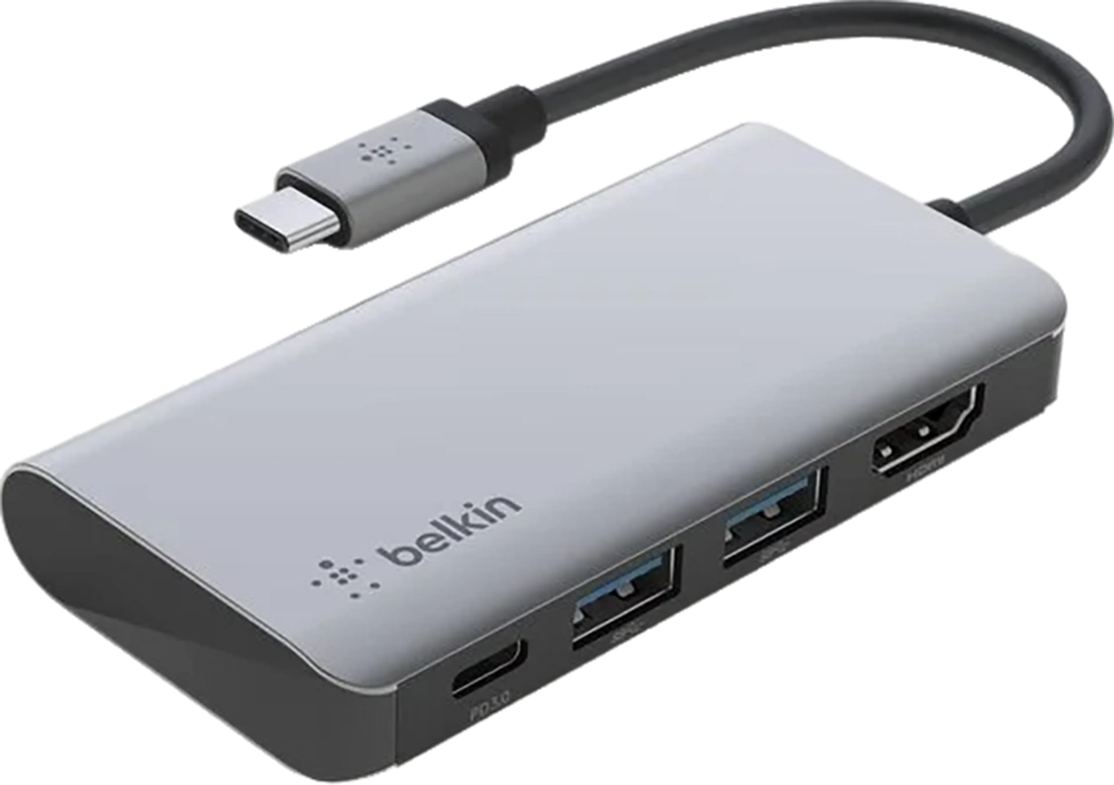 Apple MacBook Air 13" M4 16 GB/256 GB Middernacht + USB-C 4-in-1 Multiport Adapter image