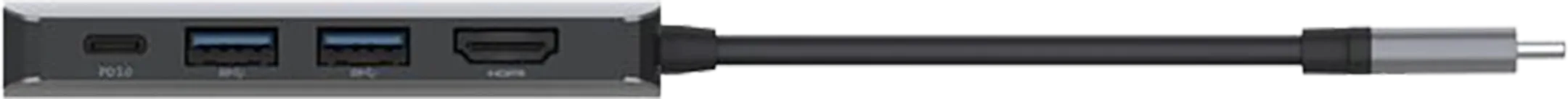 Apple MacBook Air 13" M4 16 GB/256 GB Middernacht + USB-C 4-in-1 Multiport Adapter image