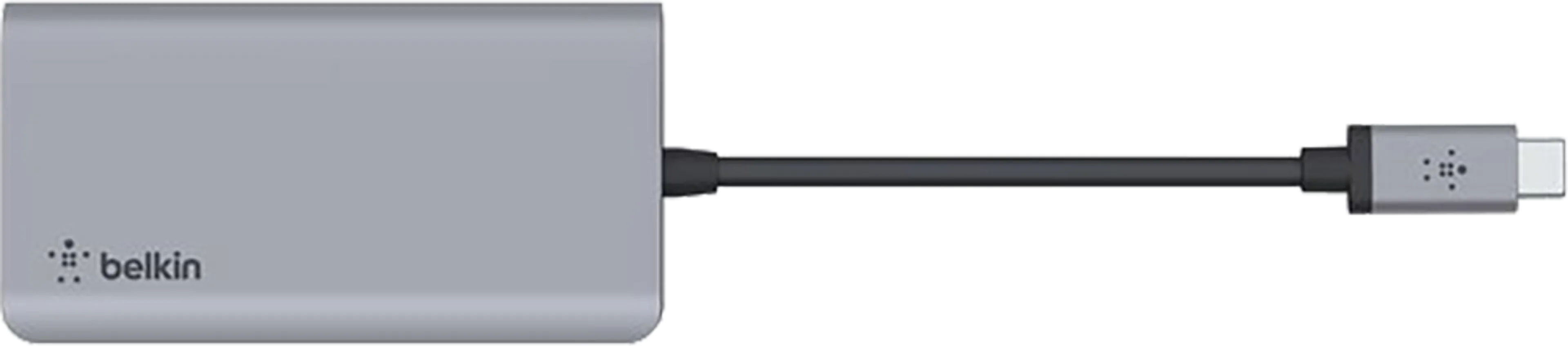 Apple MacBook Air 13" M4 16 GB/256 GB Middernacht + USB-C 4-in-1 Multiport Adapter image