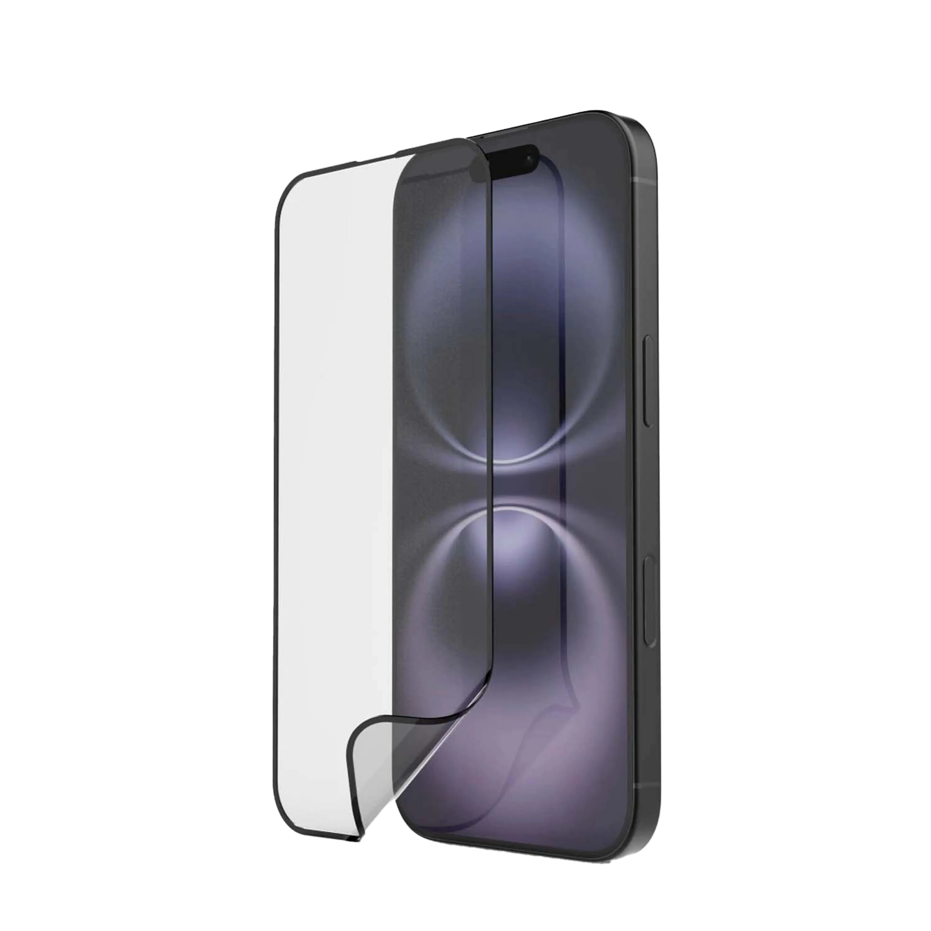 Protège écran Super Hybrud pour iPhone 16 Plus + aide au montage