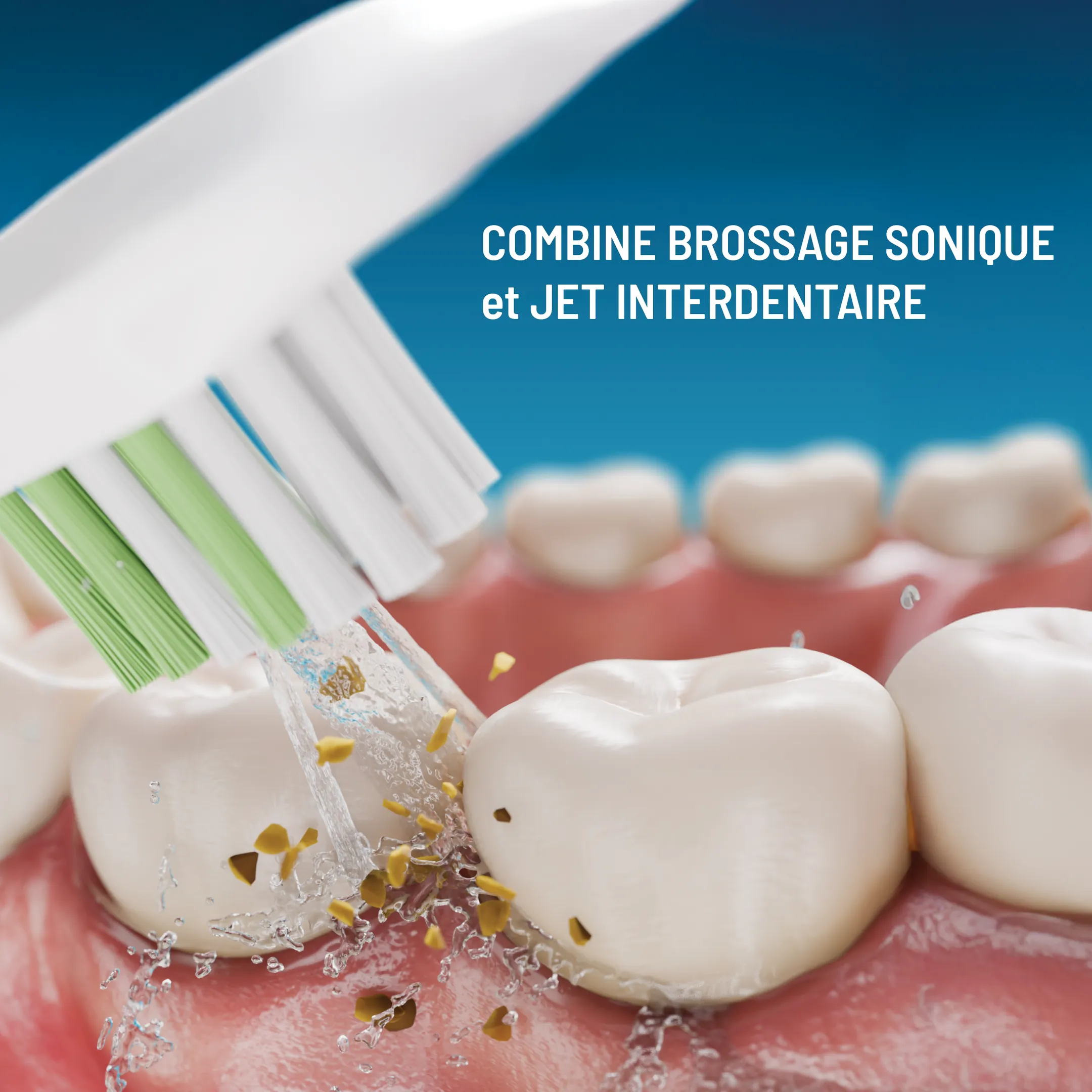 HAEPI Brosse à dents électrique 3-en-1 Julia image