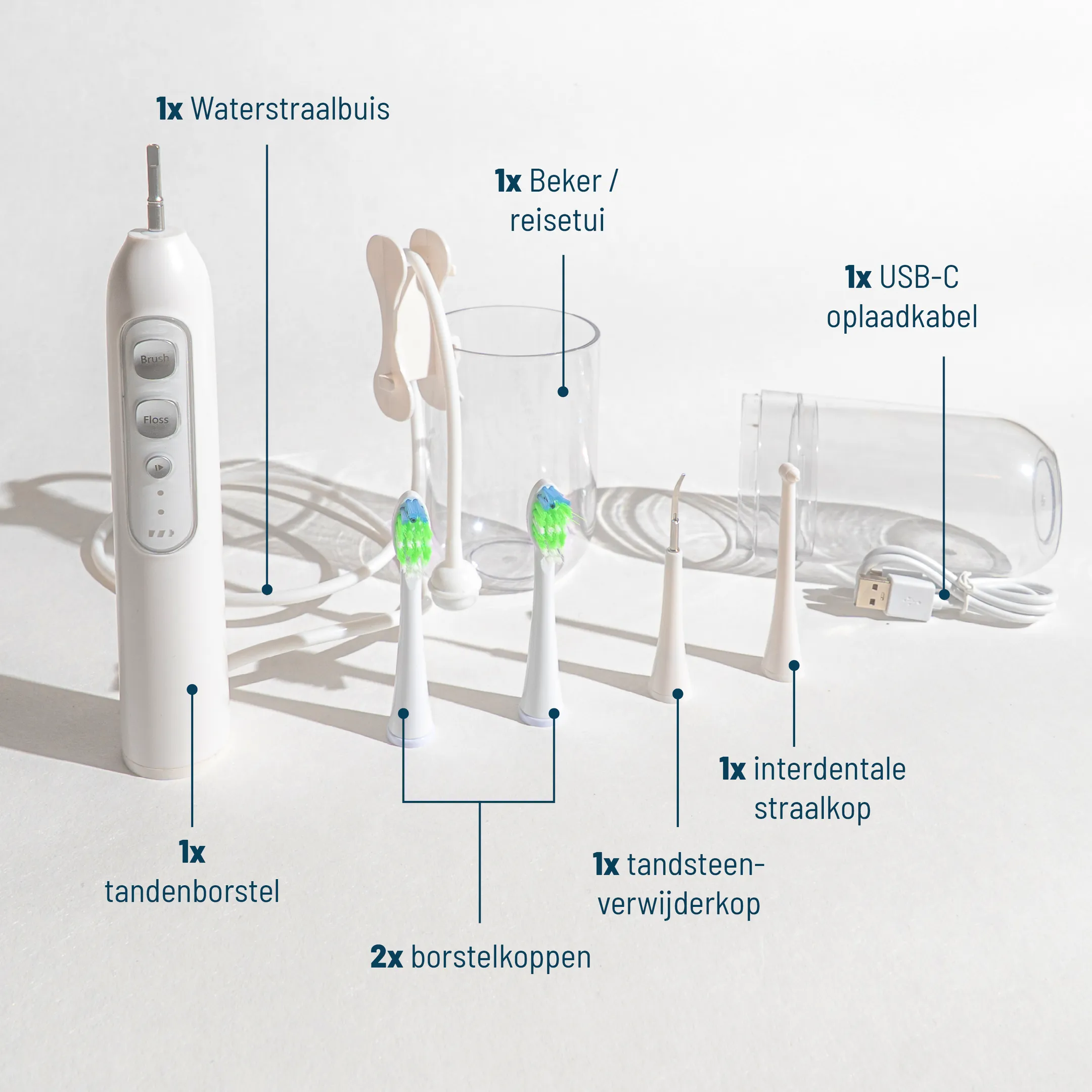 HAEPI Elektrische tandenborstel 3-in-1 Julia image