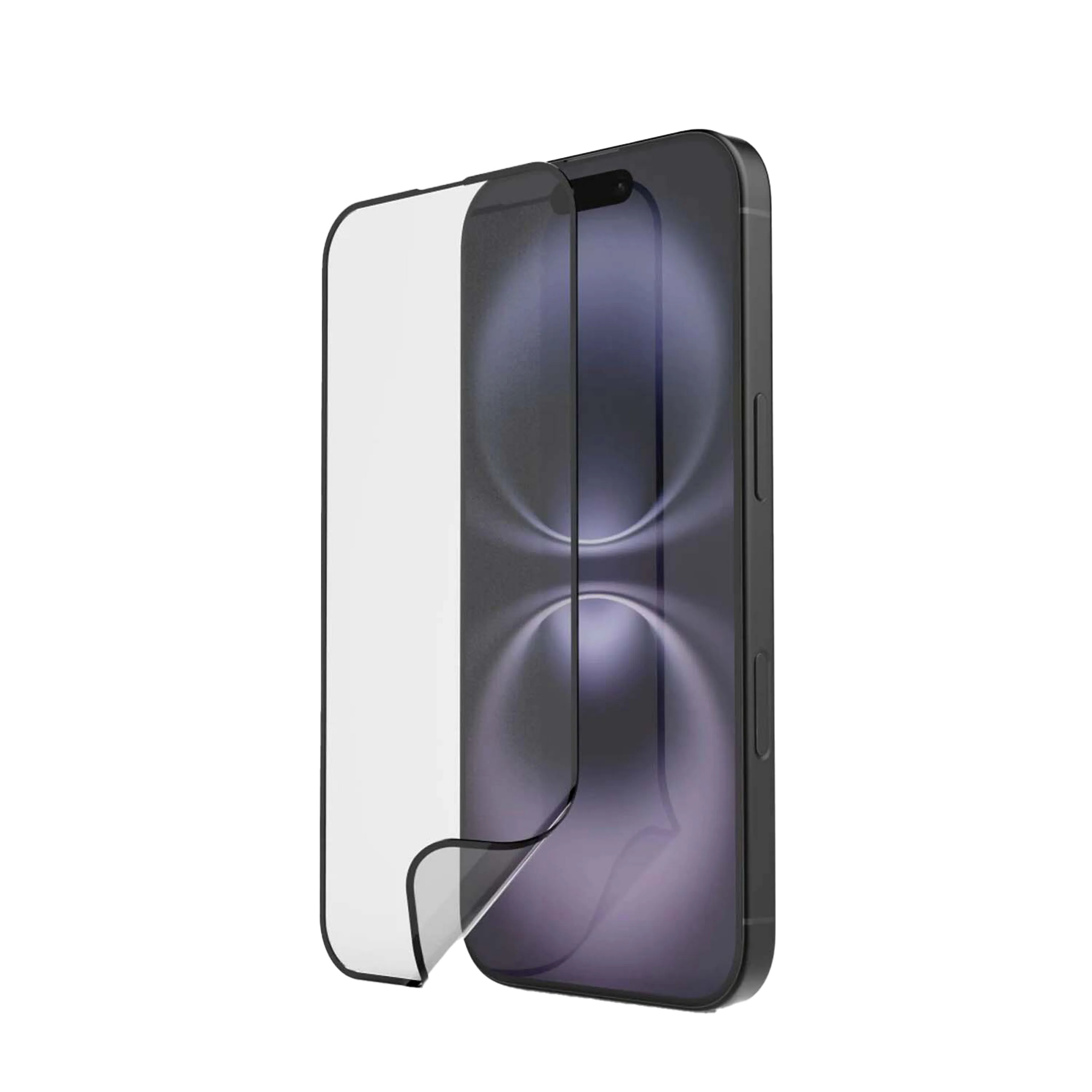 Protège écran Super Hybrud pour iPhone 16 + aide au montage