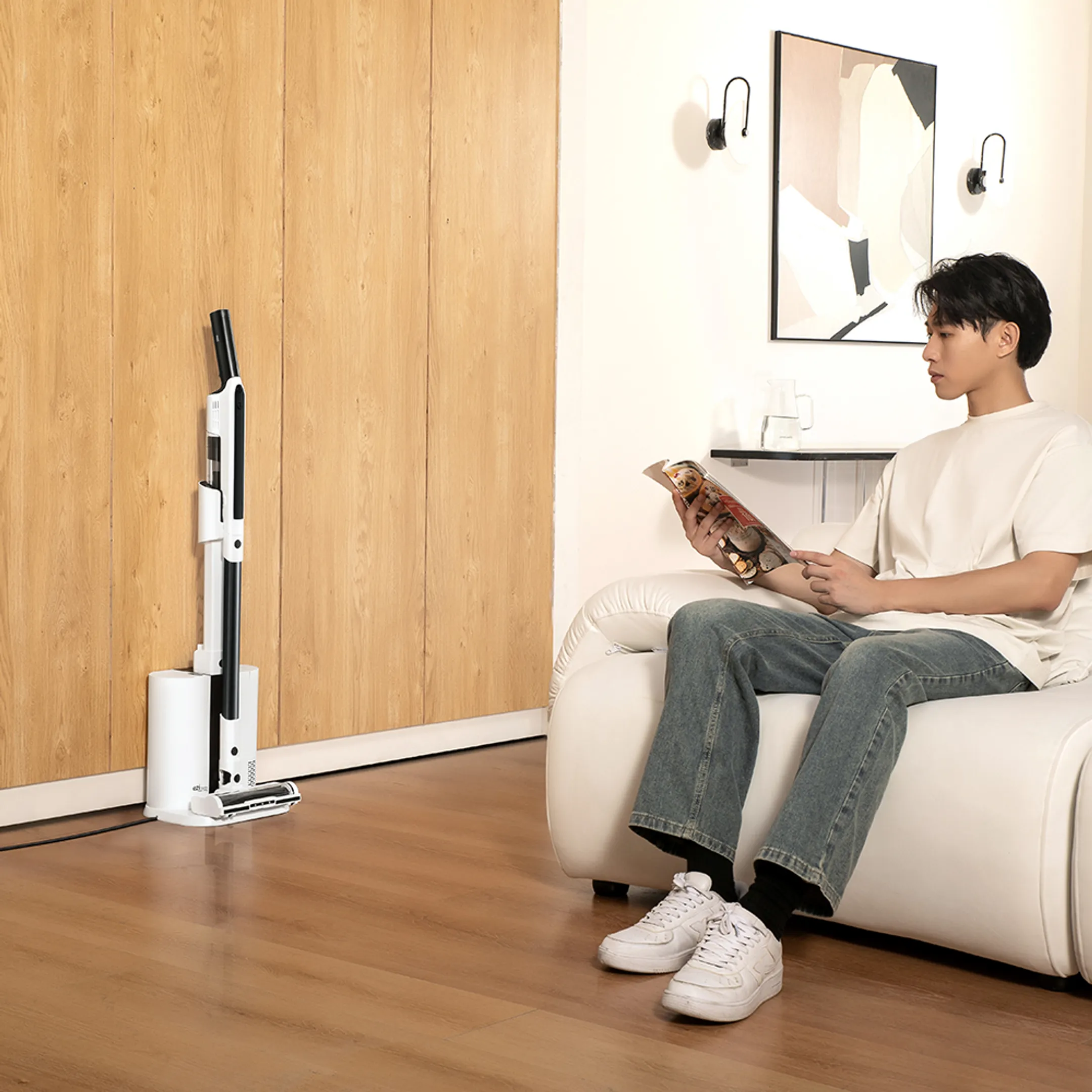 EZI CLEAN Aspirateur balai Cyclomax R15 station  image