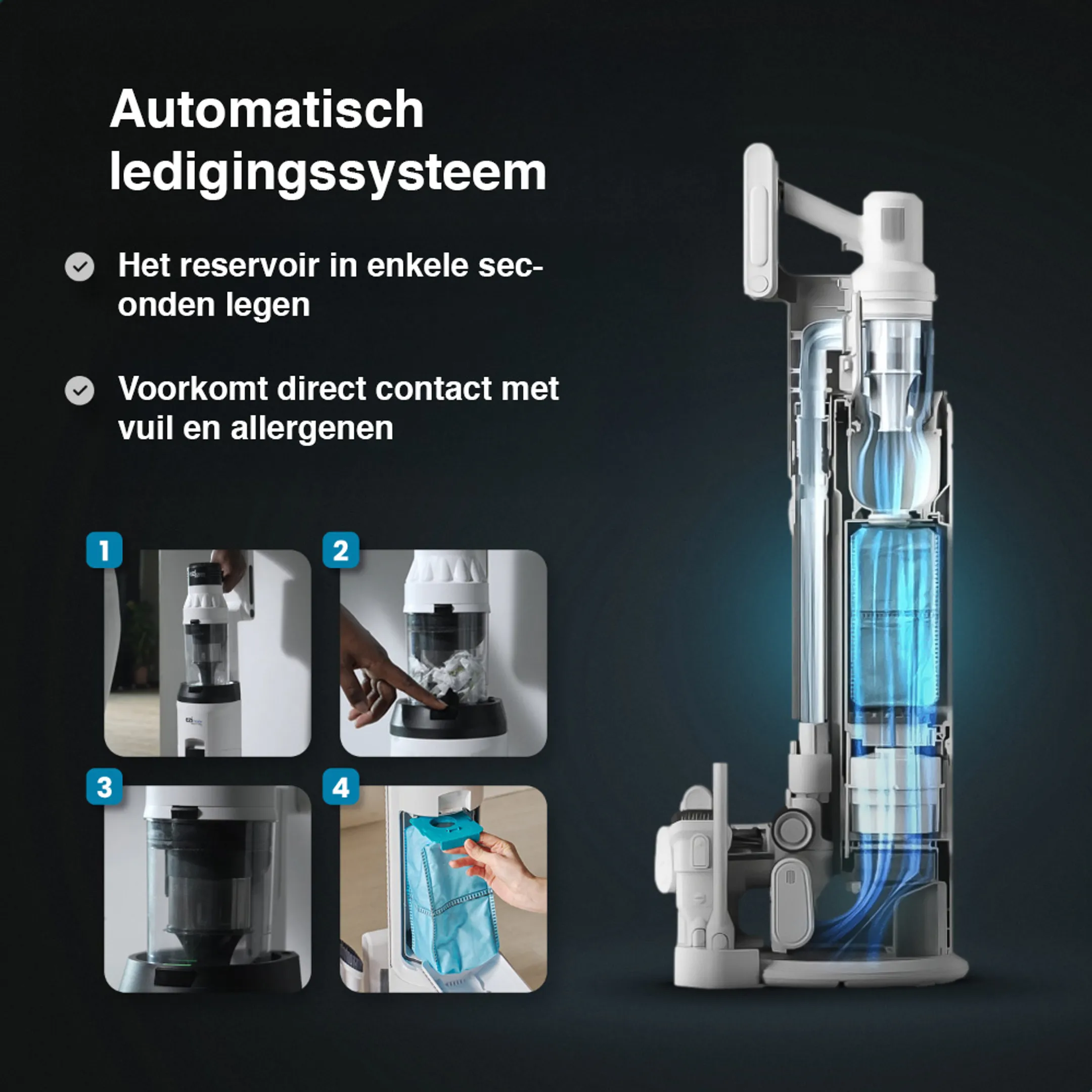 EZI CLEAN Steelstofzuiger Cyclomax R22 station image