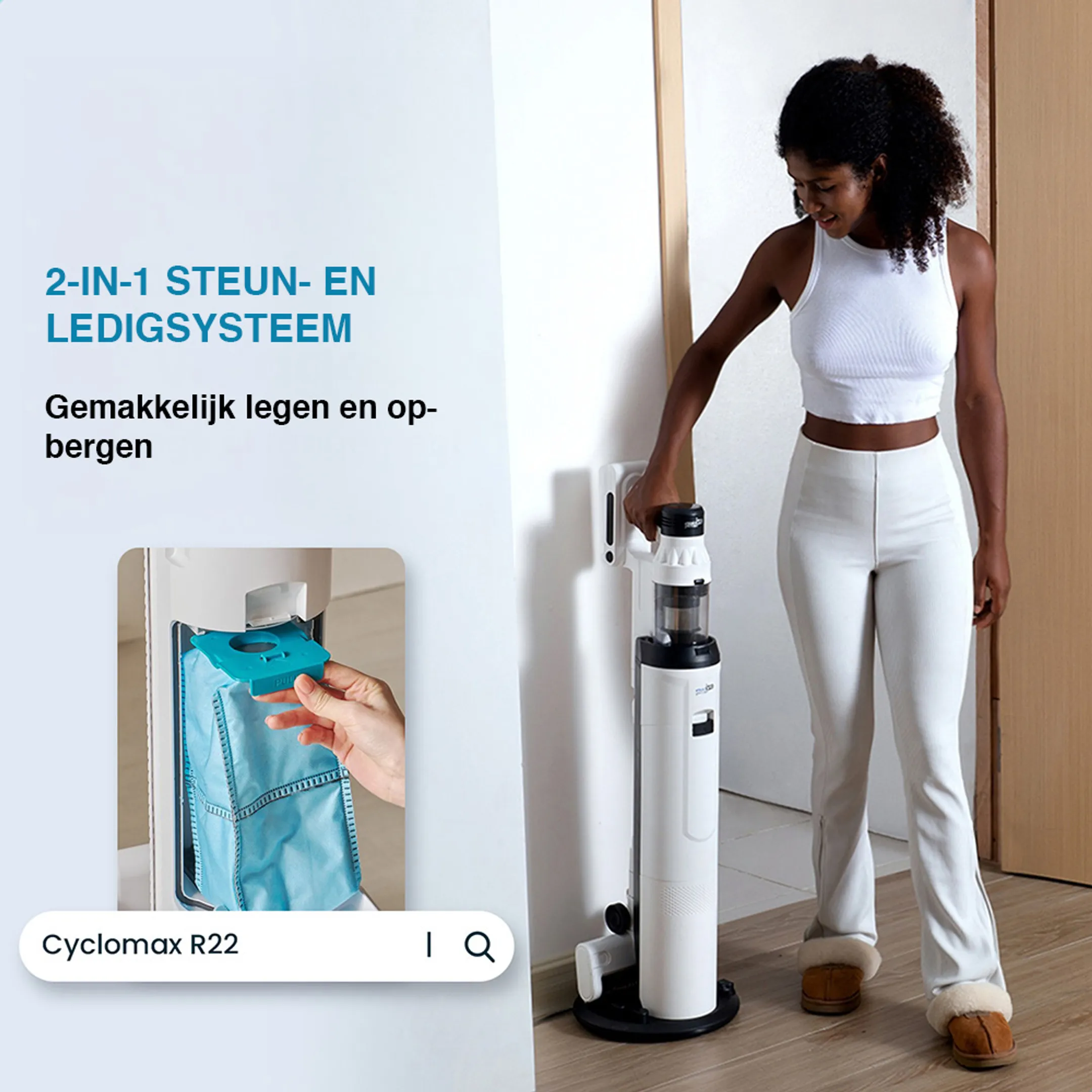 EZI CLEAN Steelstofzuiger Cyclomax R22 station image