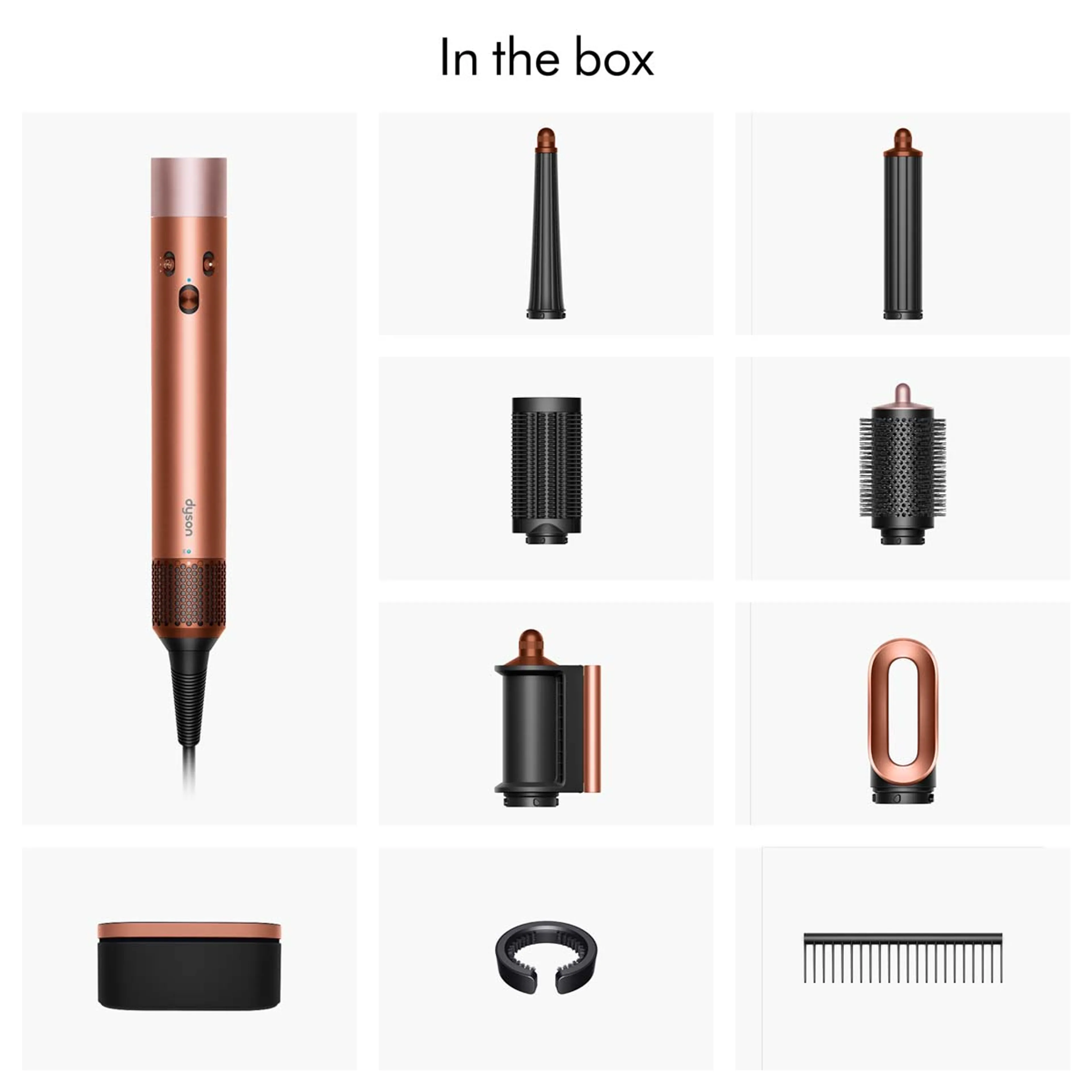 Dyson Airwrap i.d. Straight + Wavy Amber Silk image