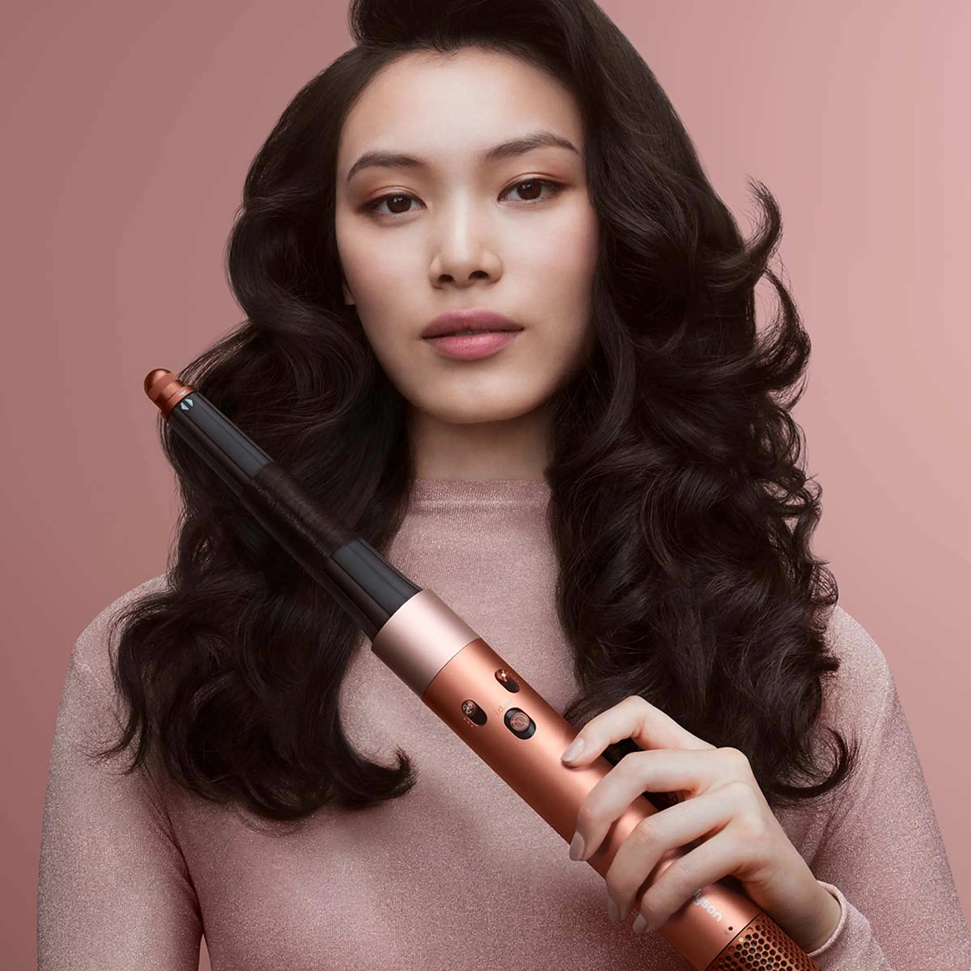 Dyson Airwrap i.d. Straight + Wavy Amber Silk image